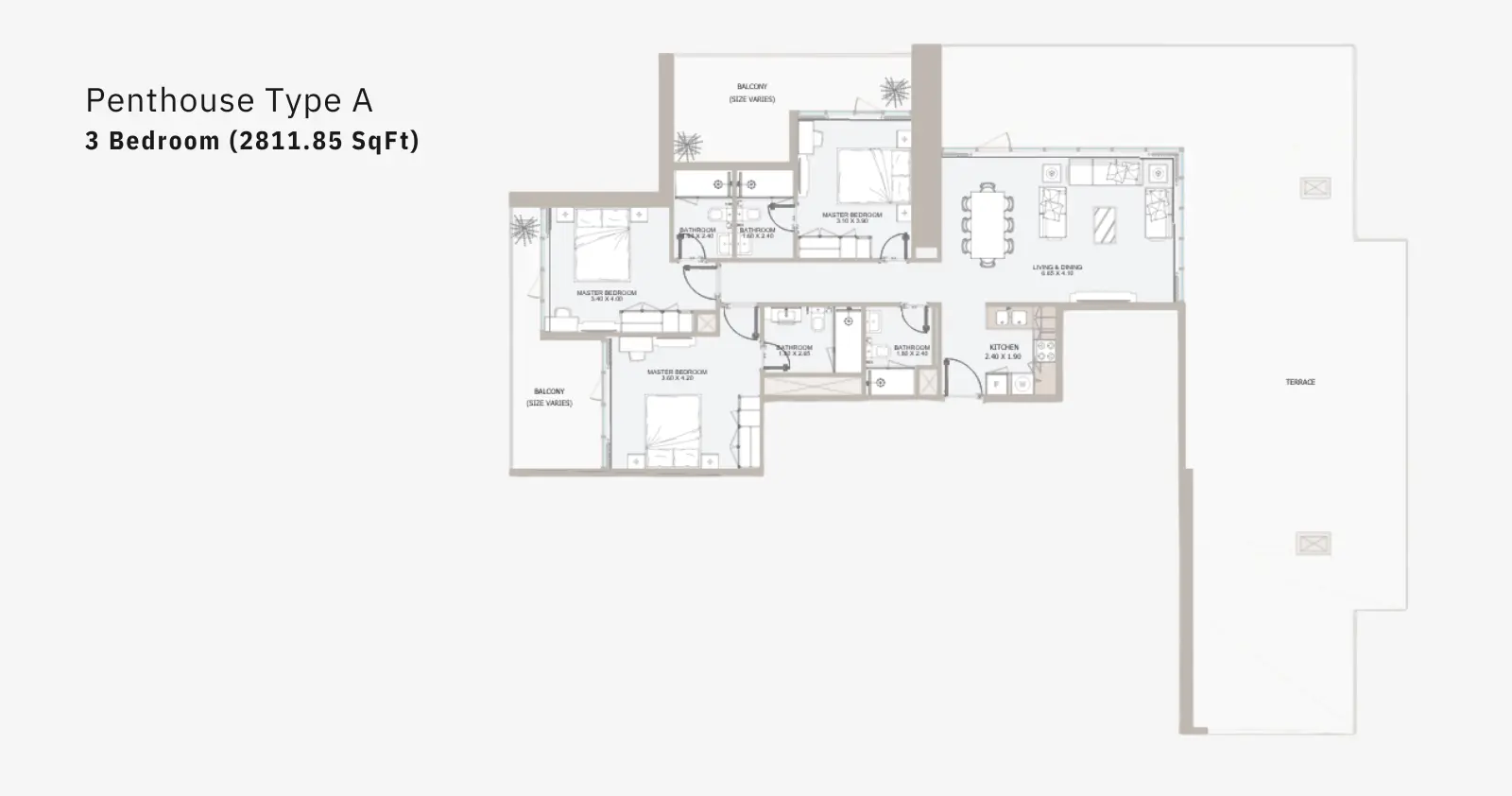 Type A floor plan