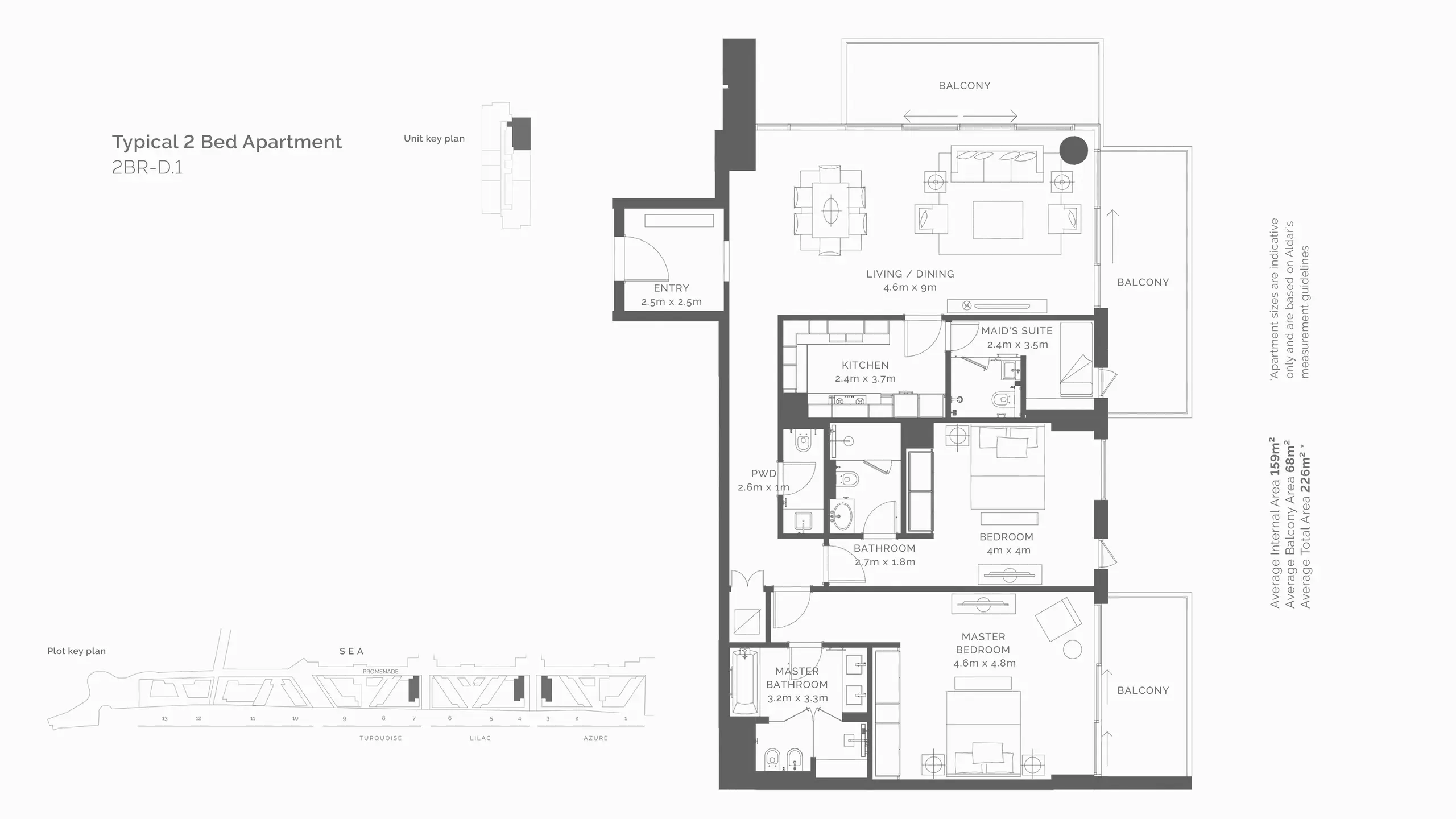 Type A floor plan