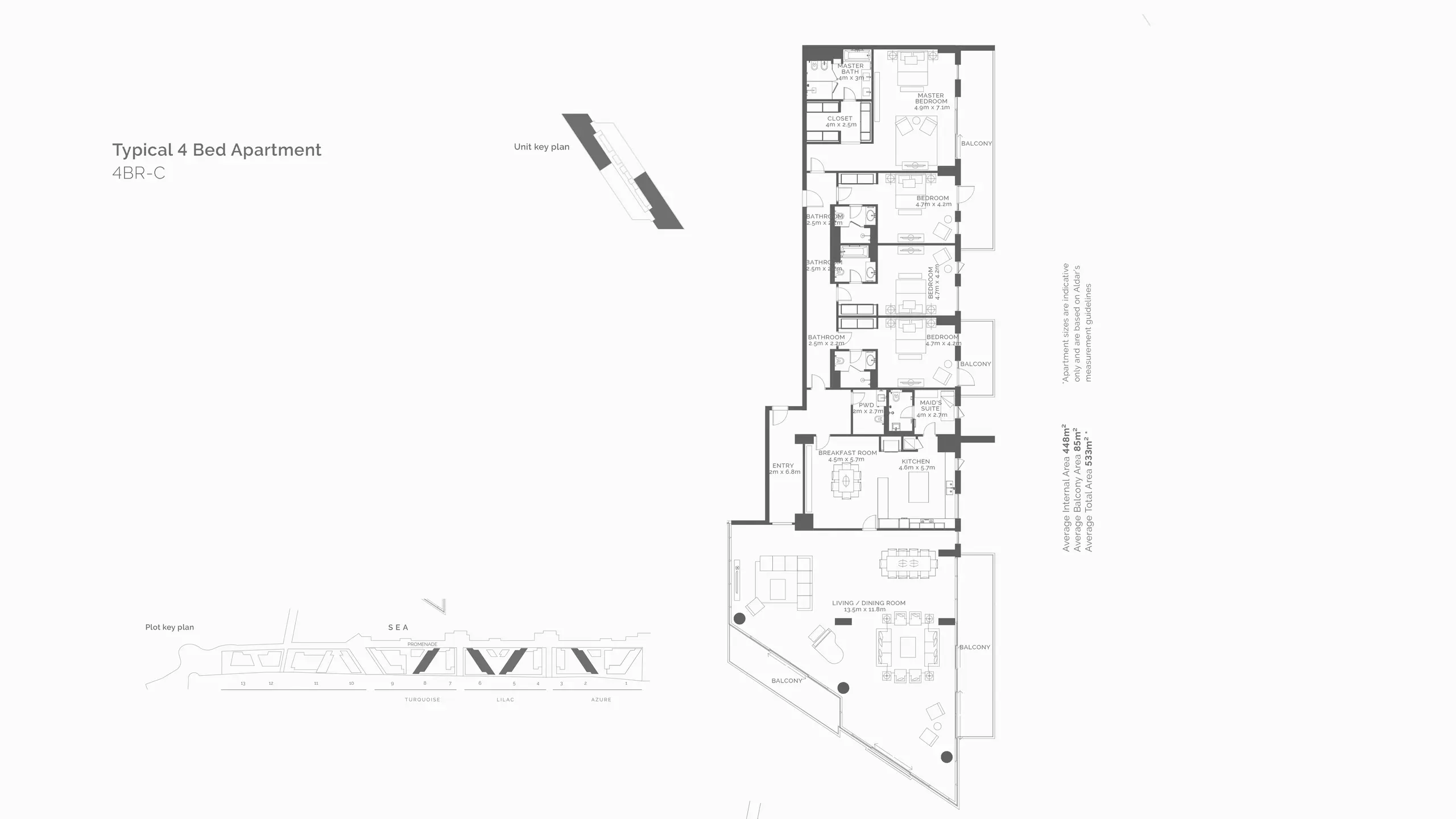 Type C floor plan