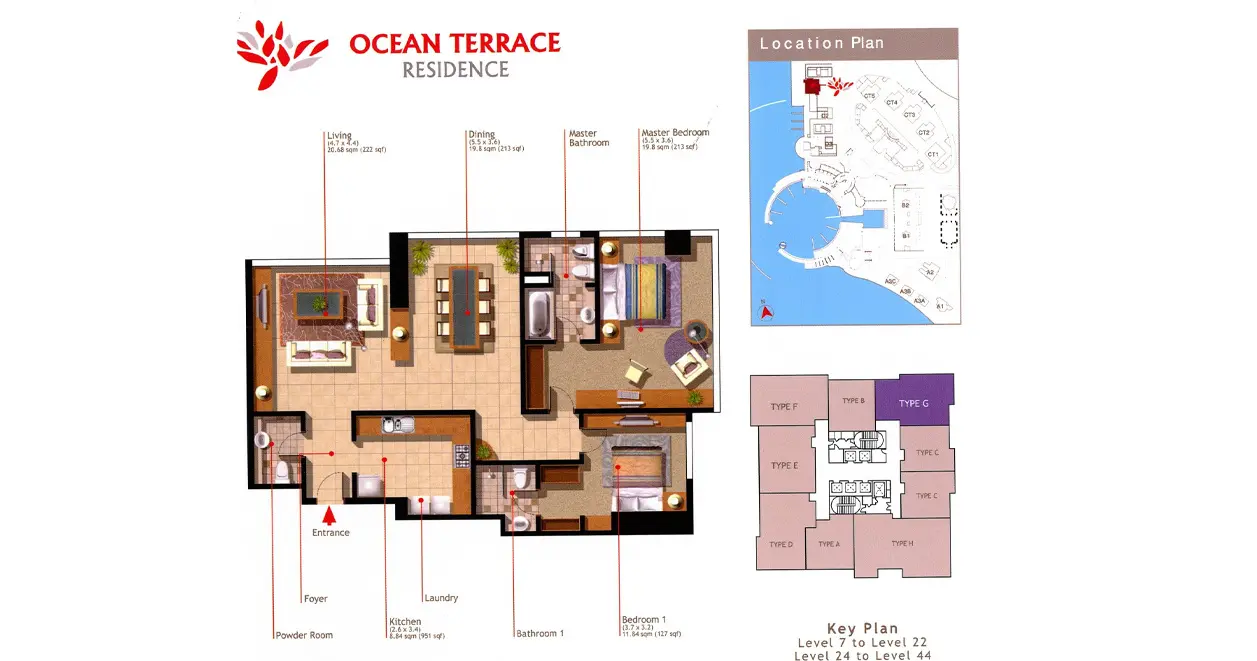 Type C floor plan