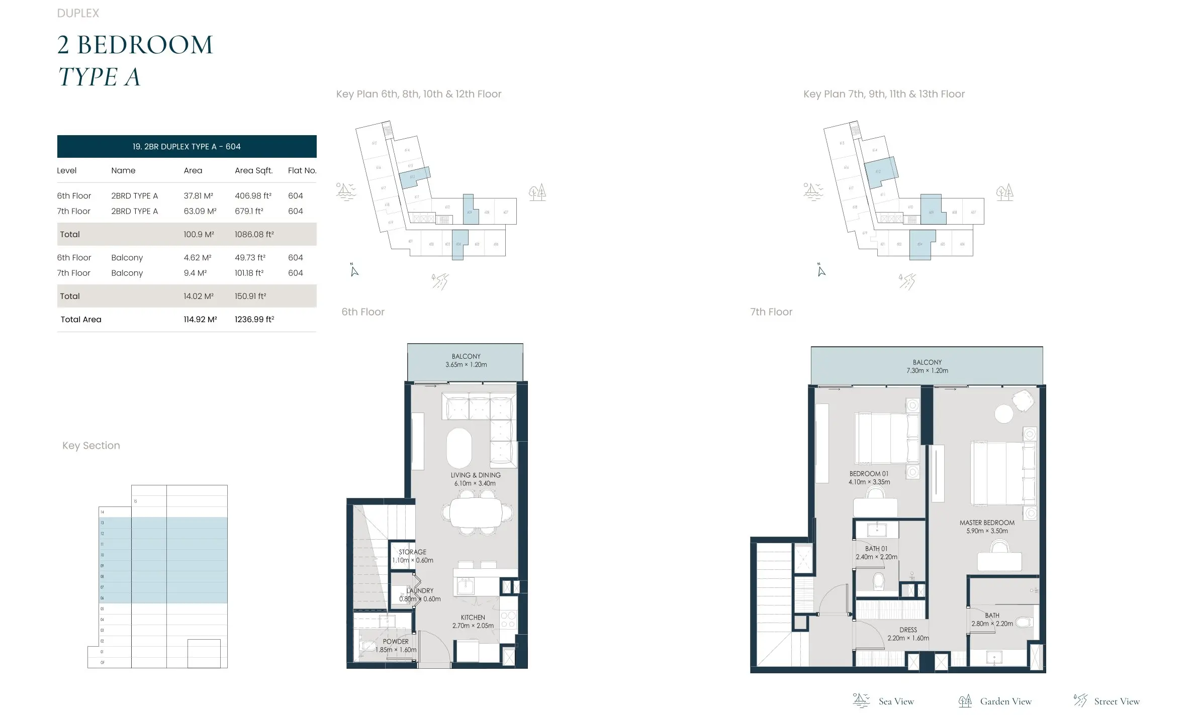 Type A floor plan