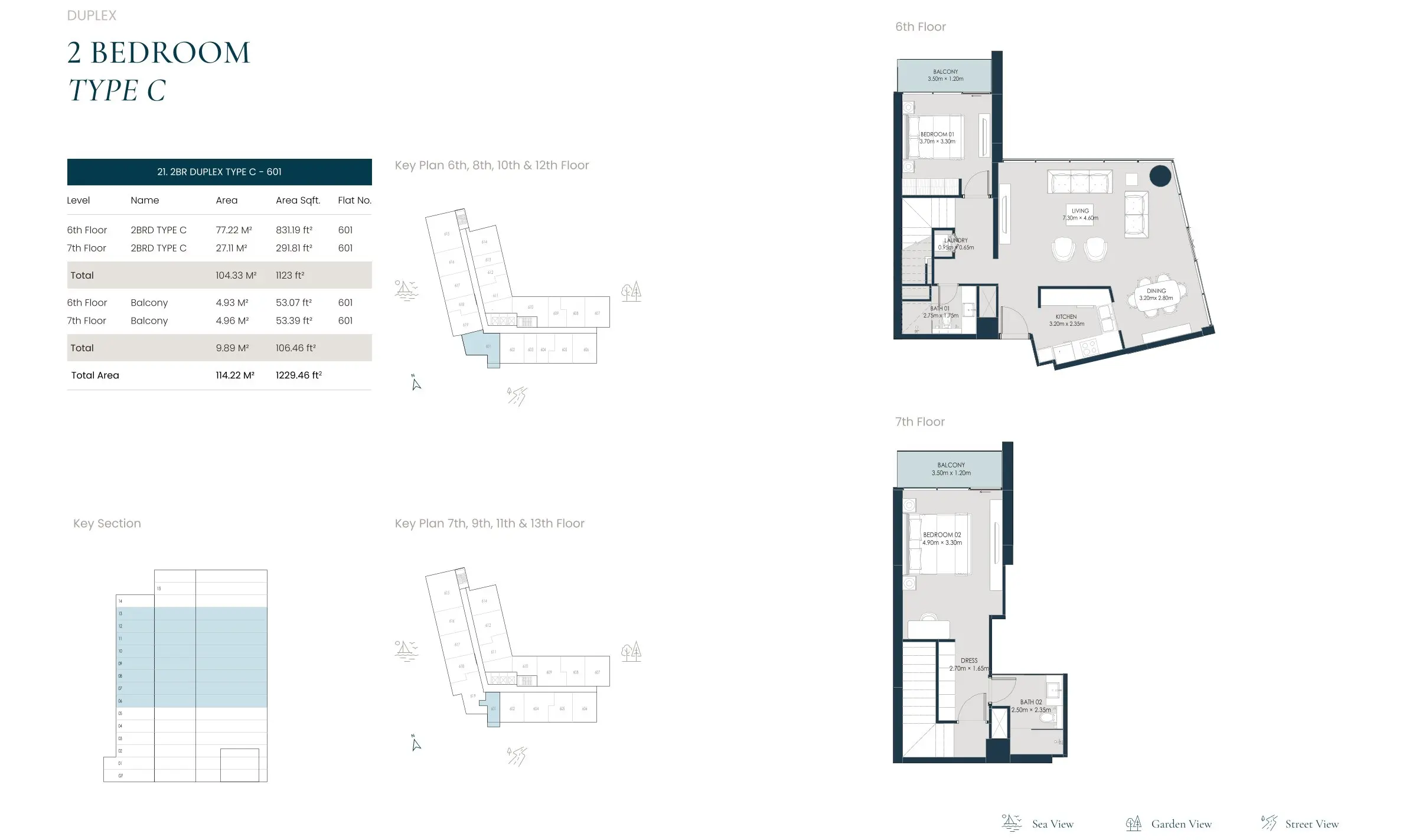 Type C floor plan