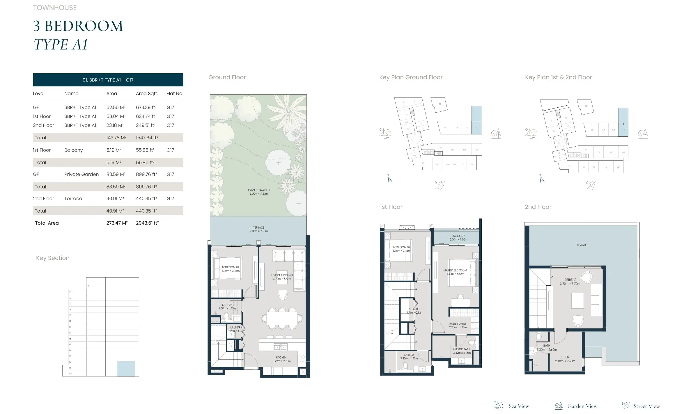 TH - Type A1 floor plan