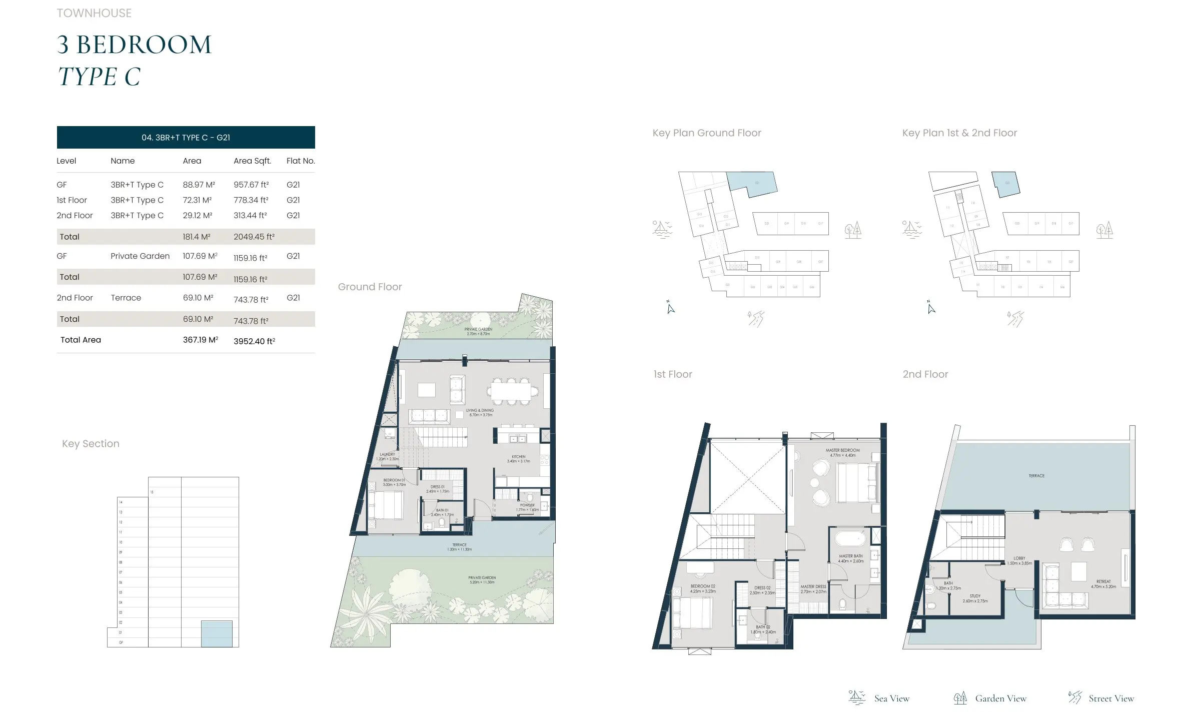 Type C floor plan
