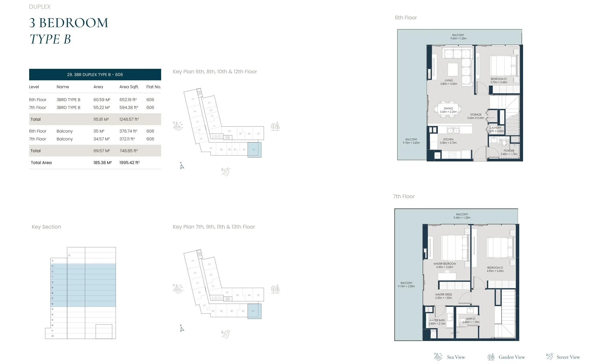 Duplex - Type B floor plan