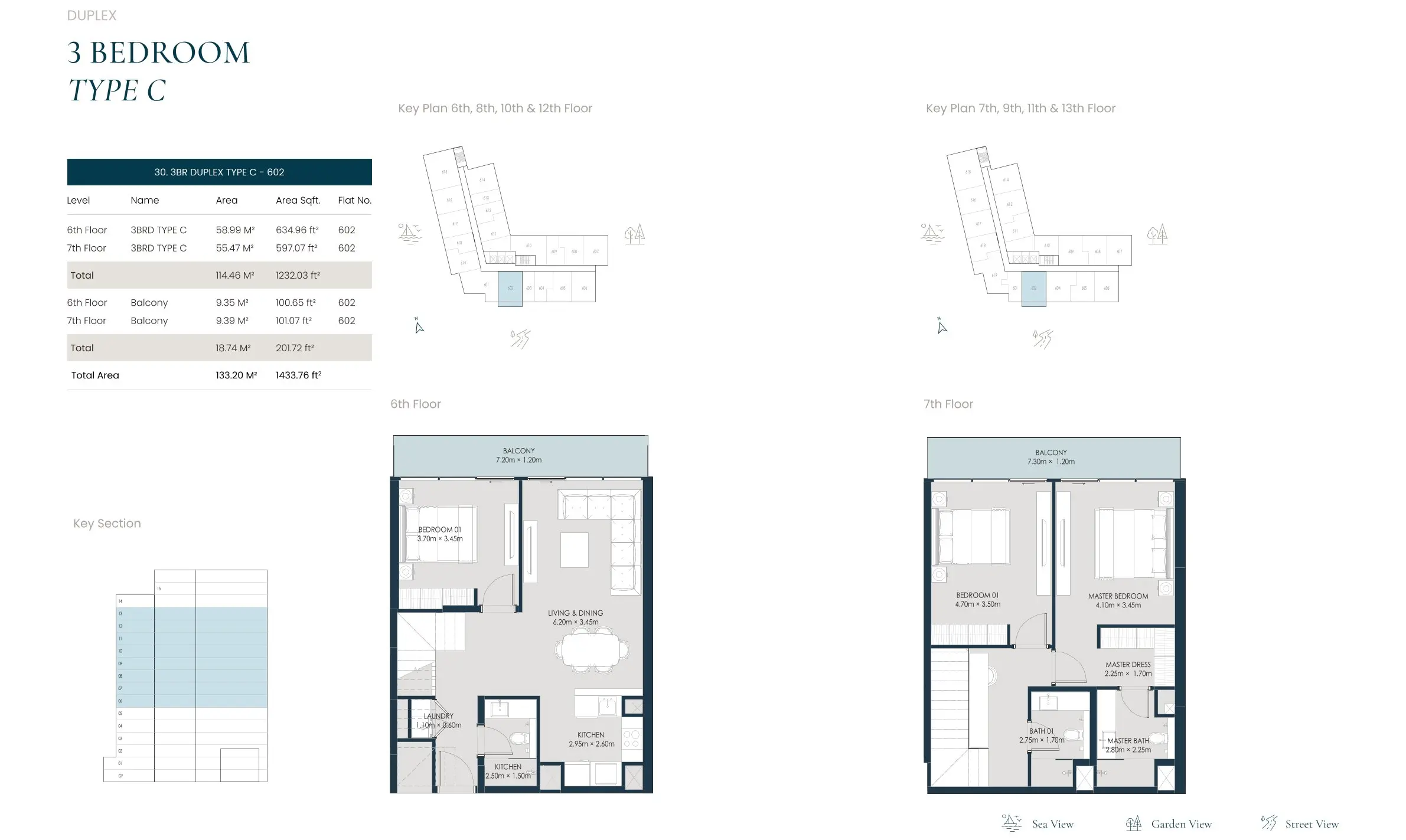 Duplex - Type C floor plan