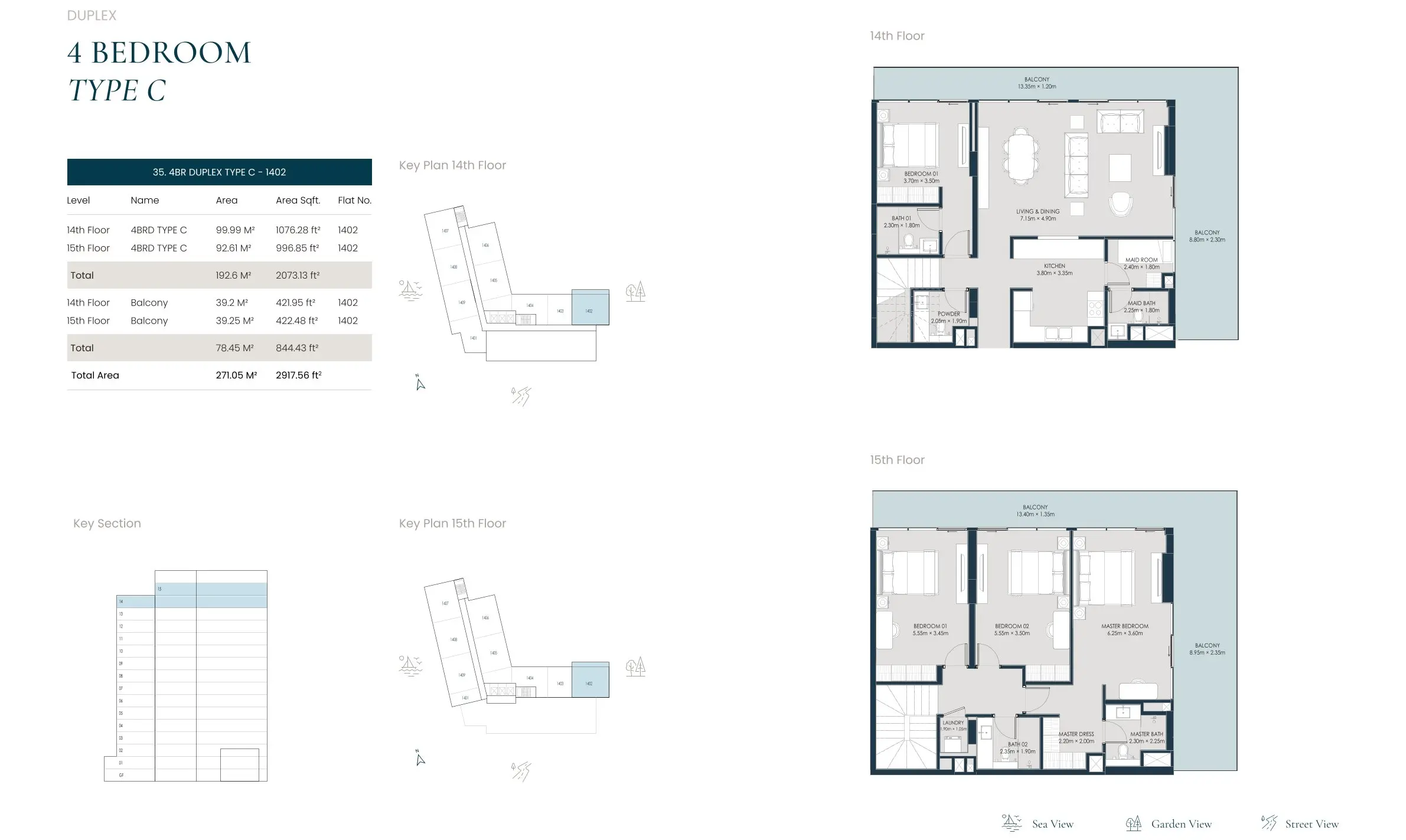 Type C floor plan