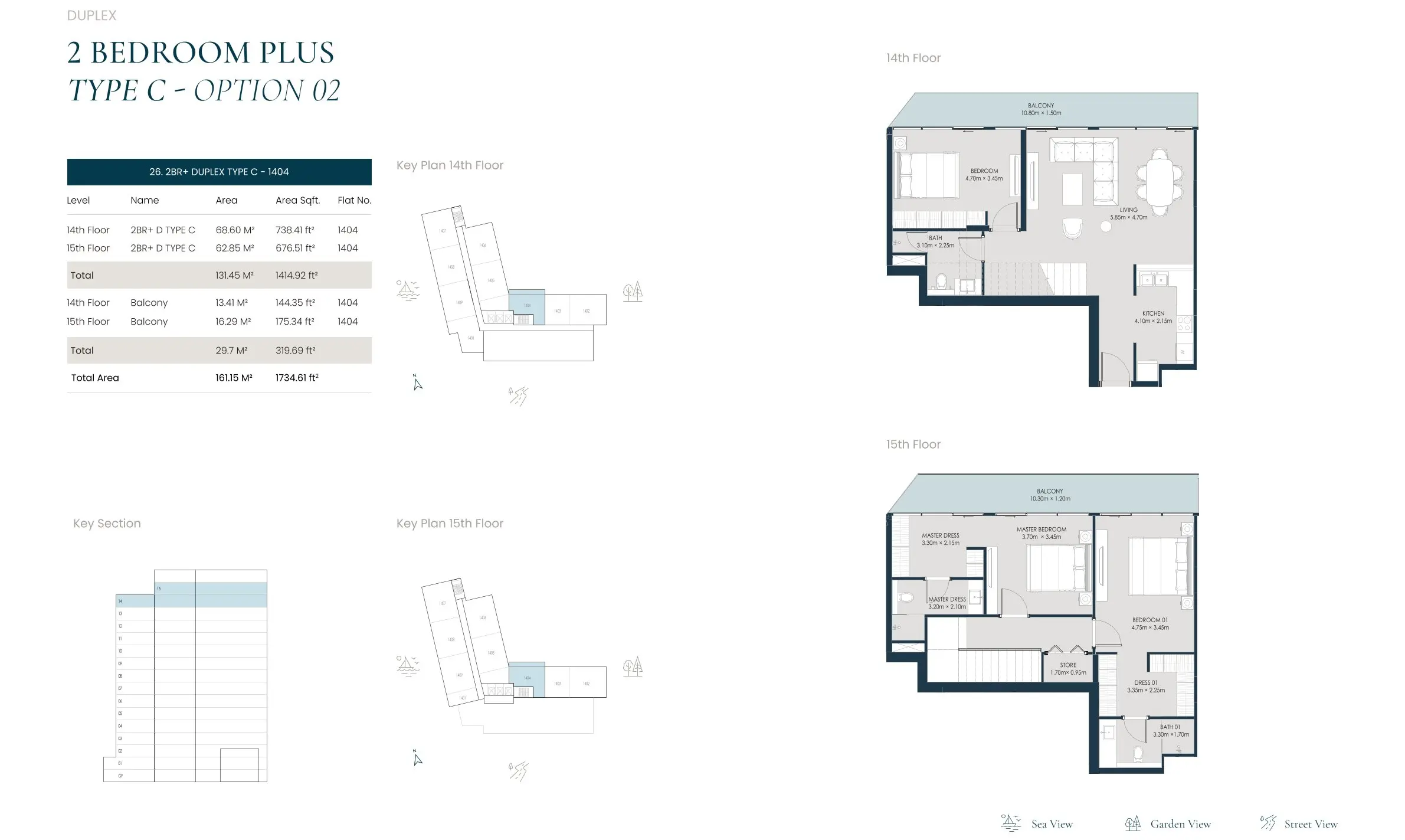 Type C (Option 02) floor plan