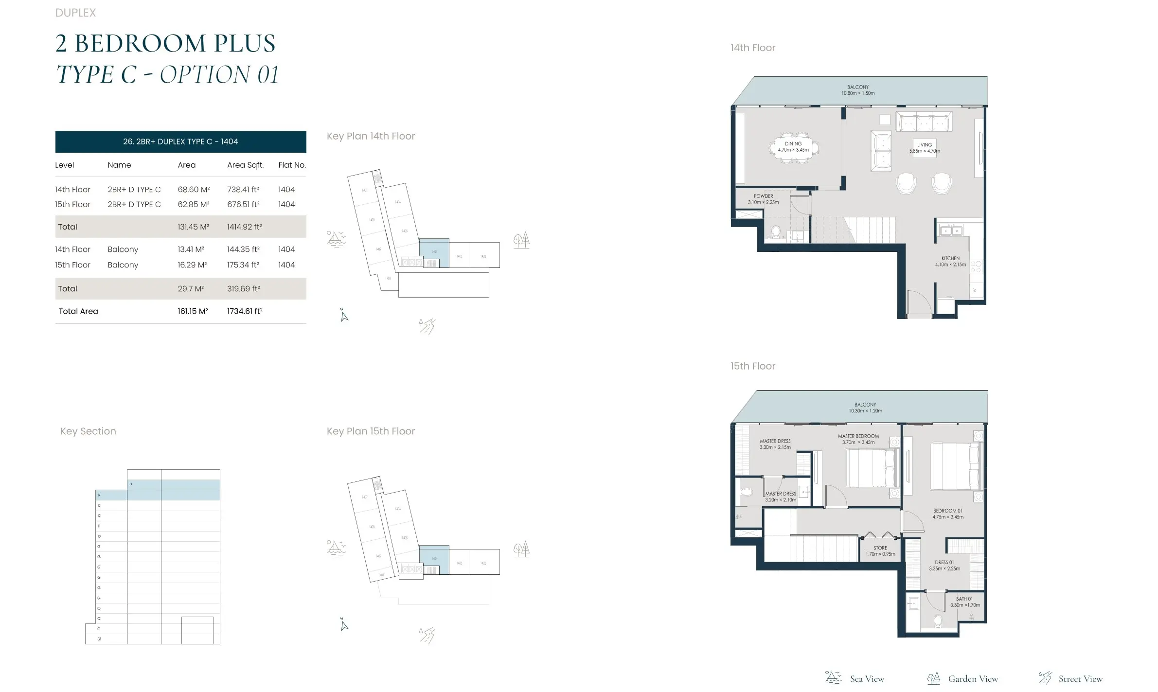 Type C (Option 01) floor plan