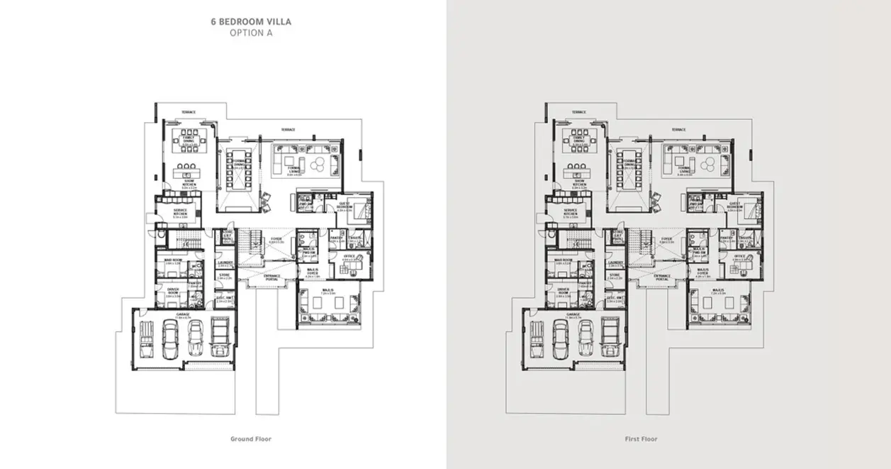Option A floor plan