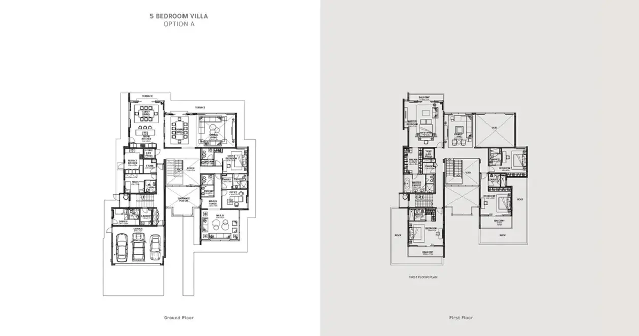 Option A floor plan
