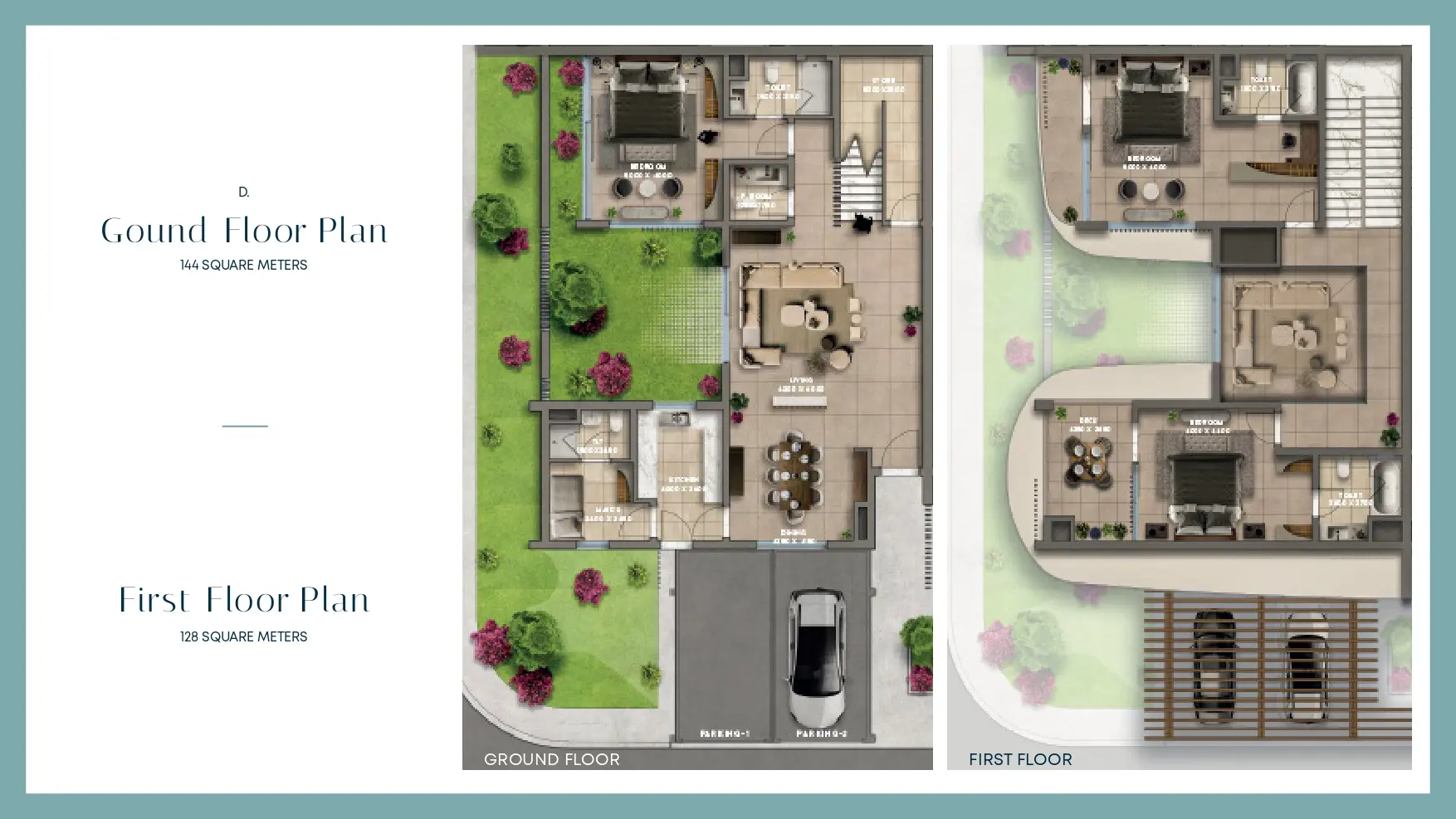 Type TC3 floor plan