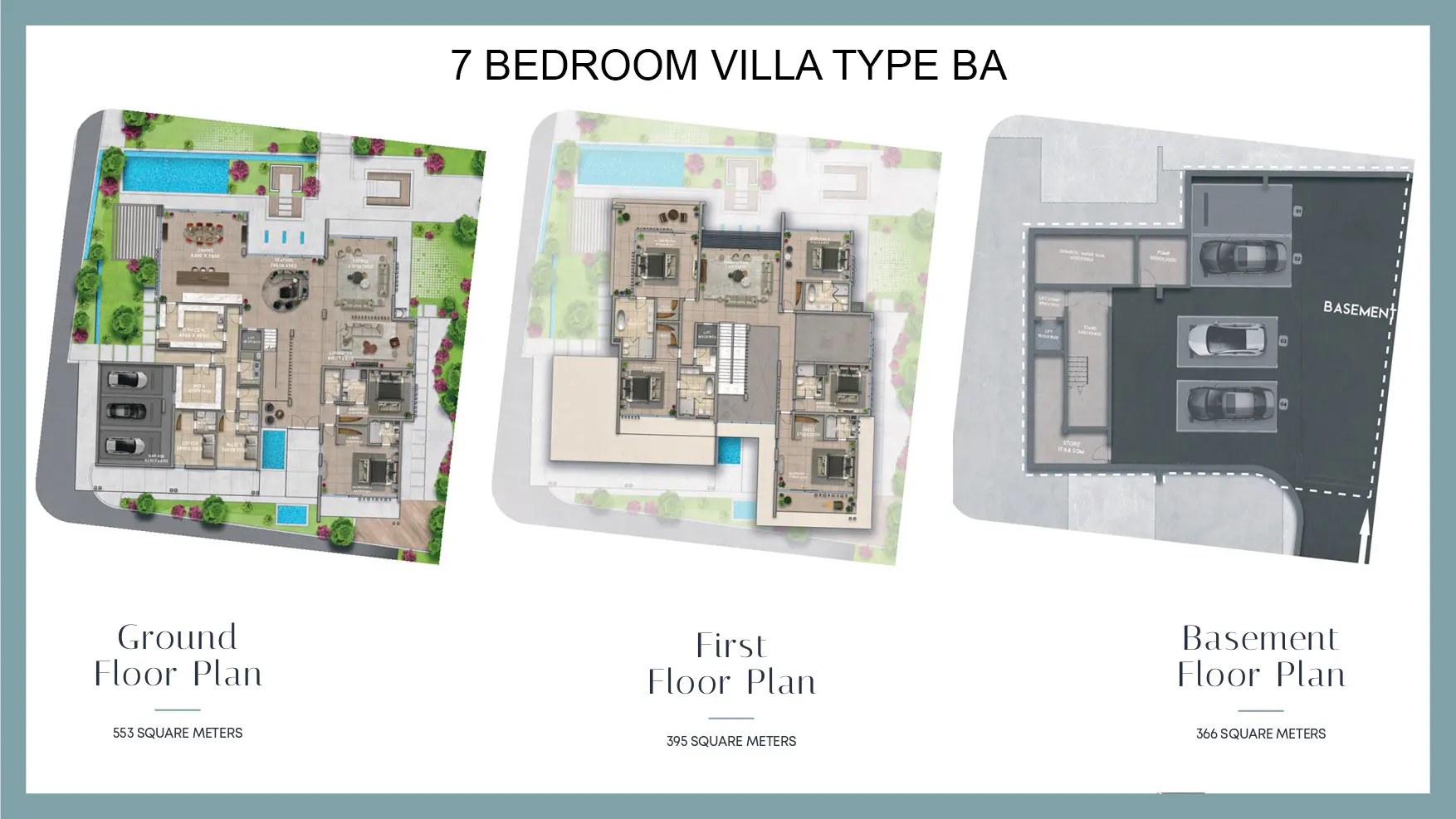 Type BA floor plan