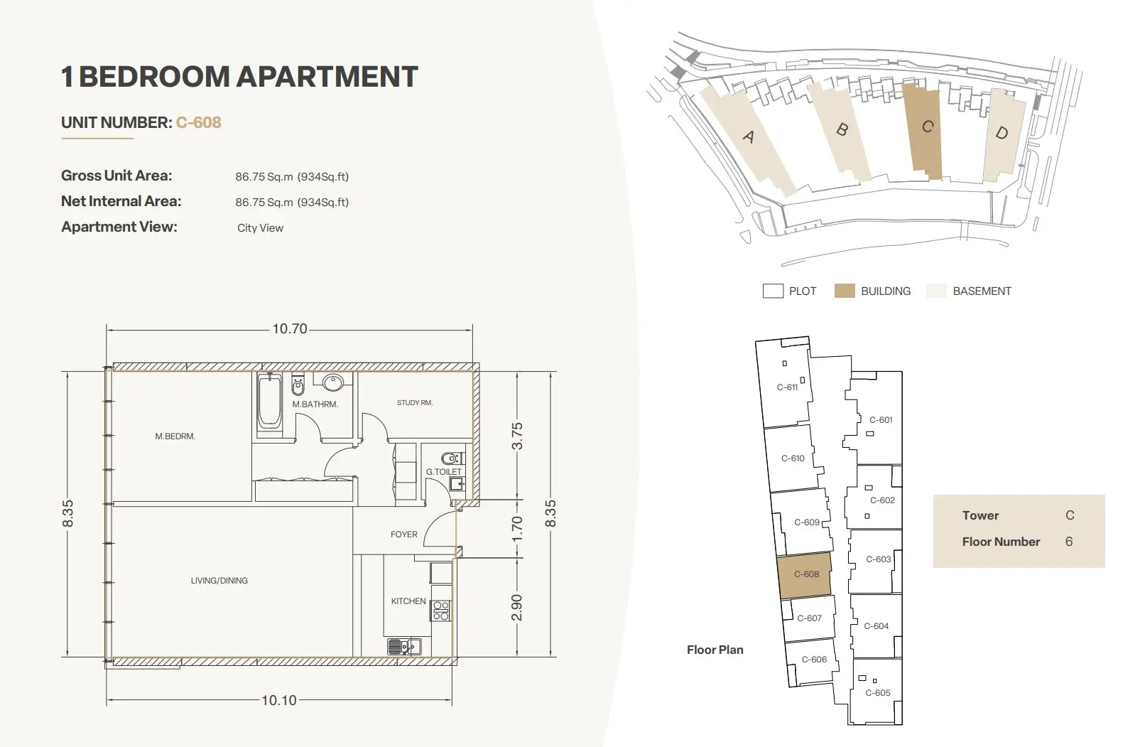Type C floor plan