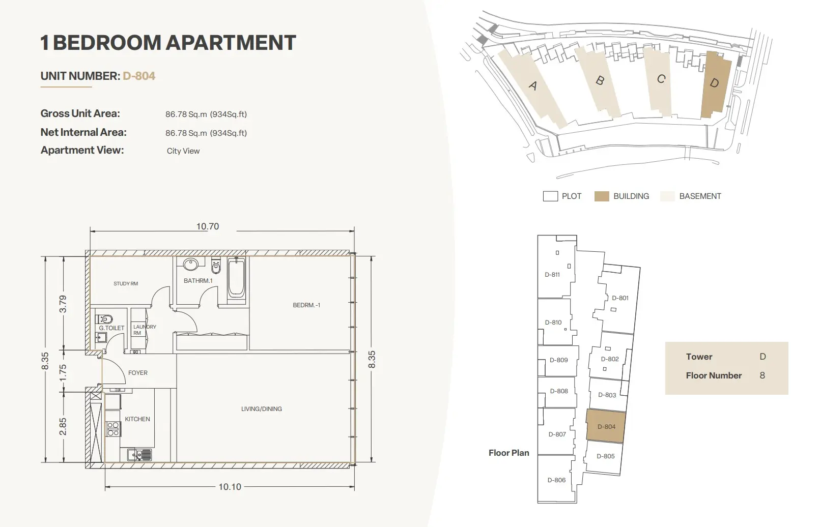 Type D floor plan