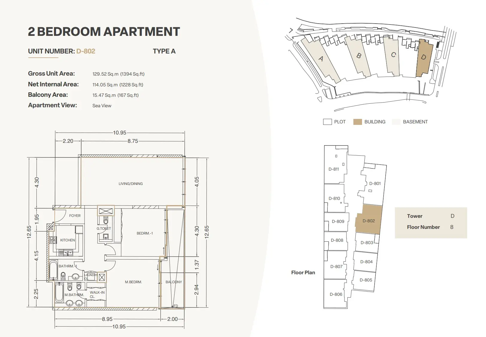 Type A floor plan