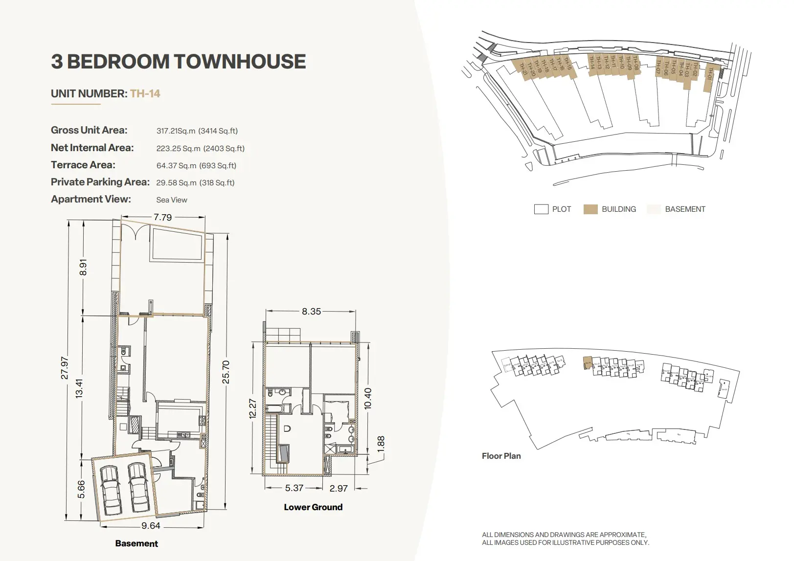 Townhouse floor plan