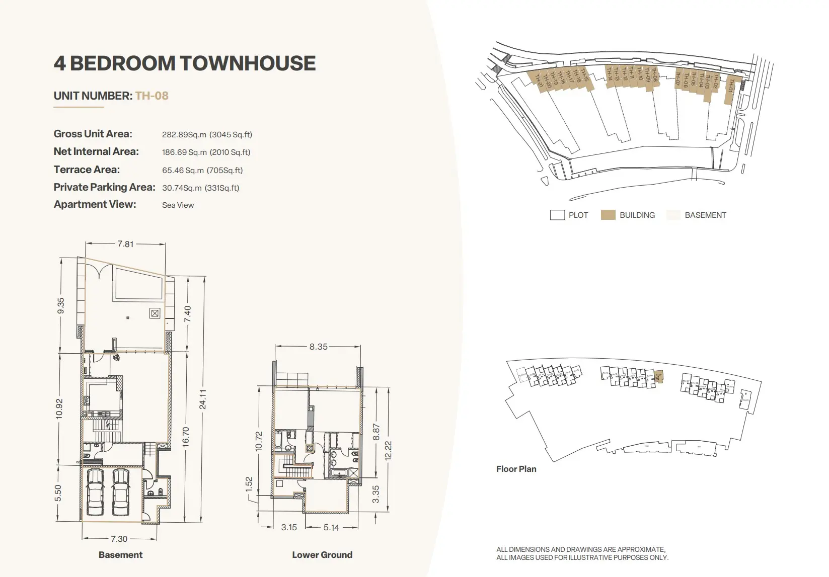 Townhouse floor plan