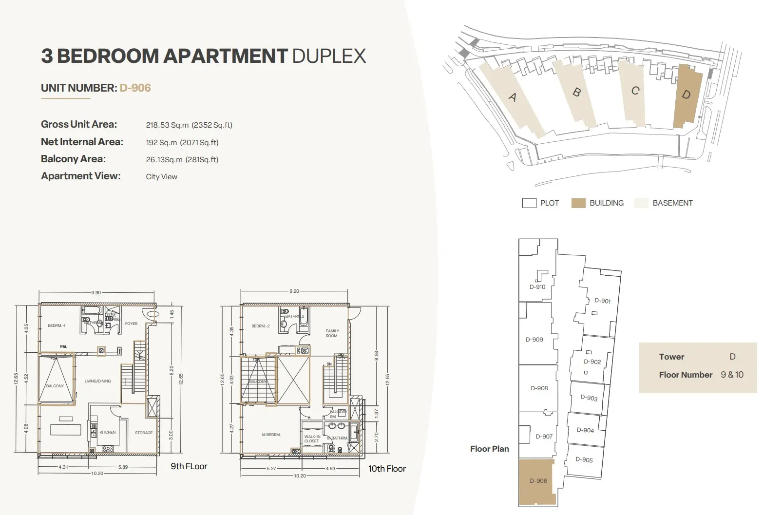 Duplex floor plan
