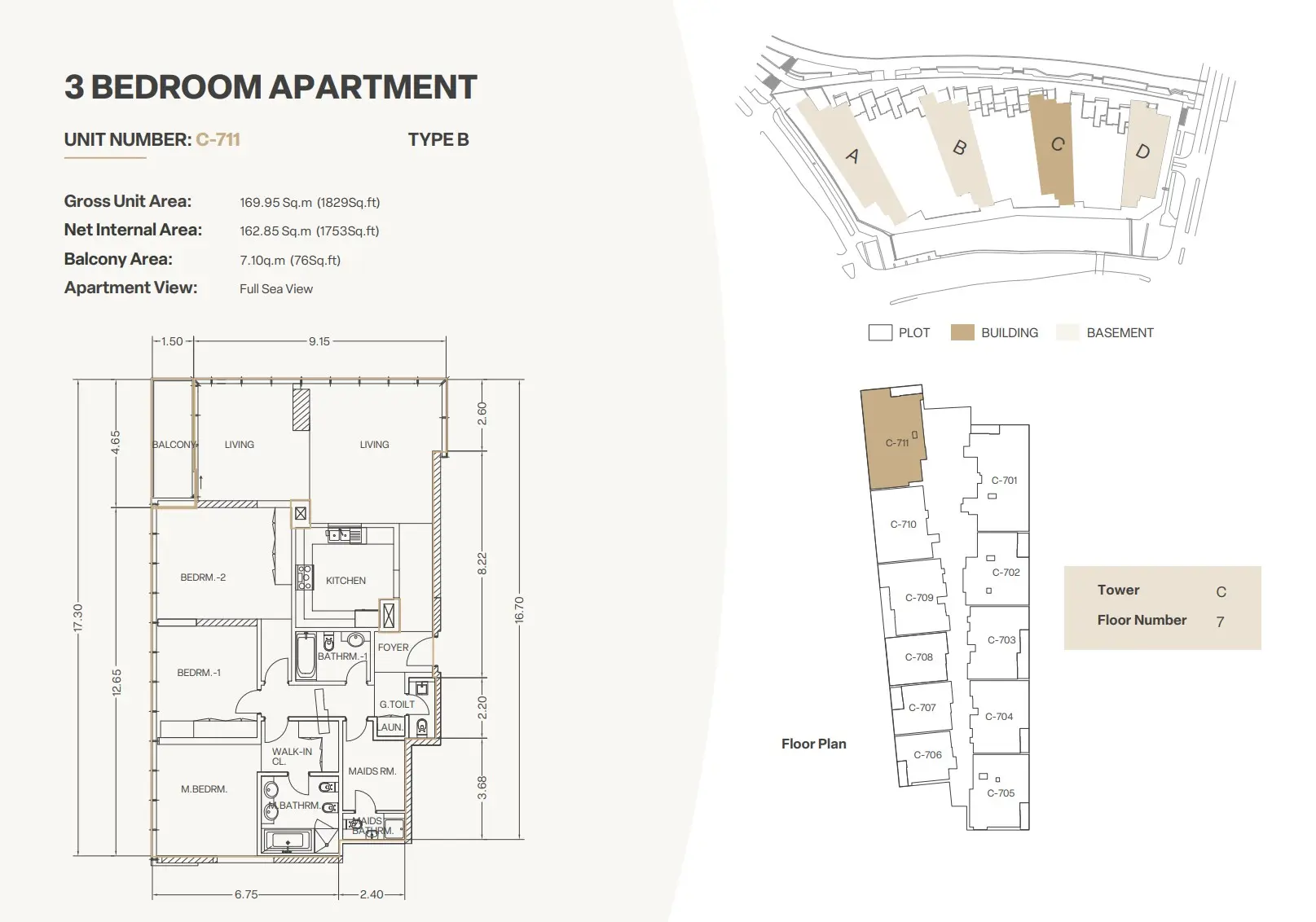 Apartment floor plan