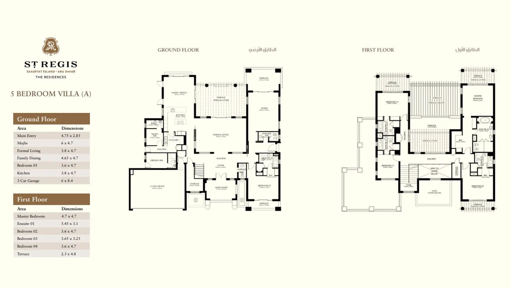 Type A floor plan