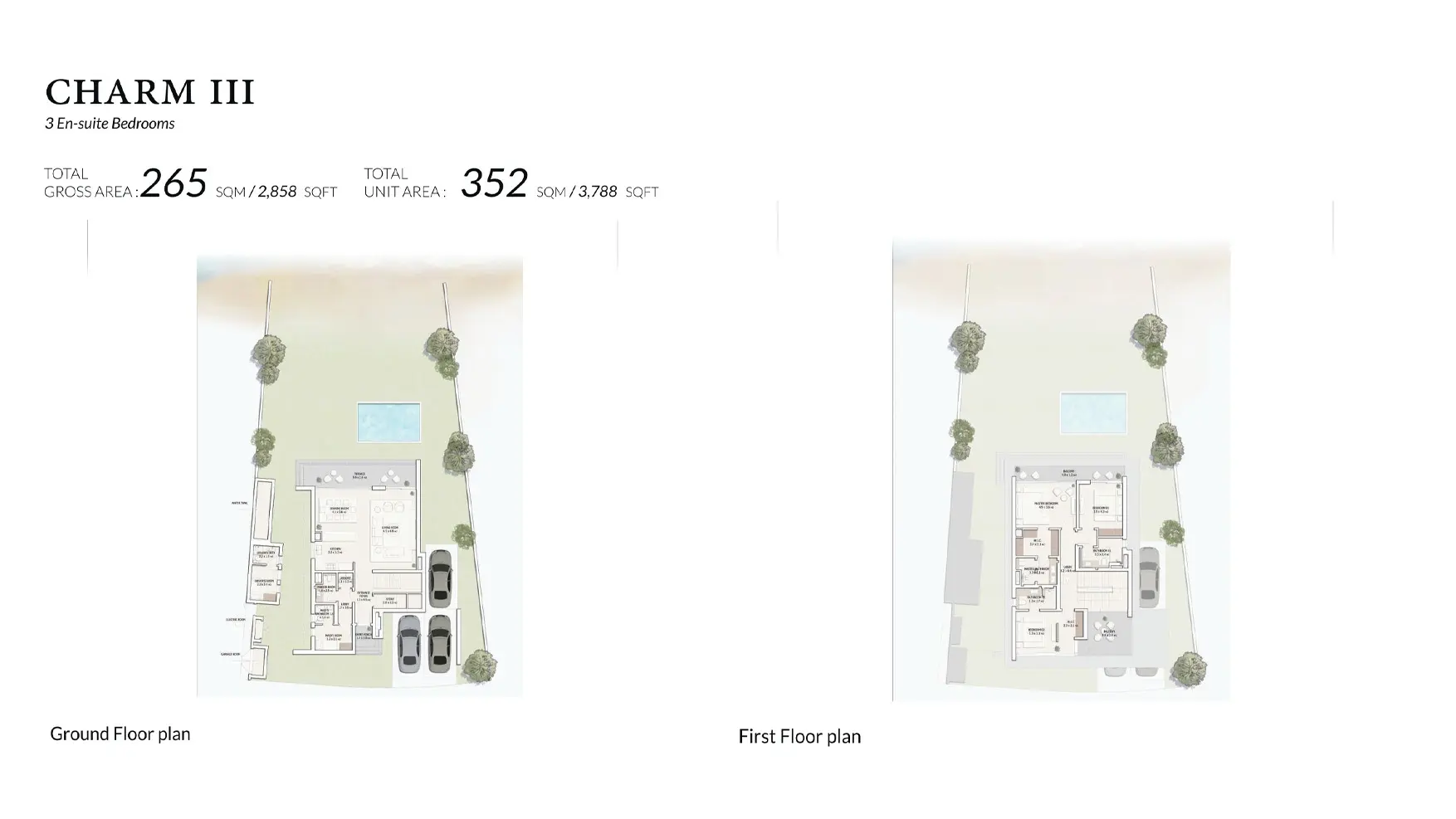 Charm  III floor plan