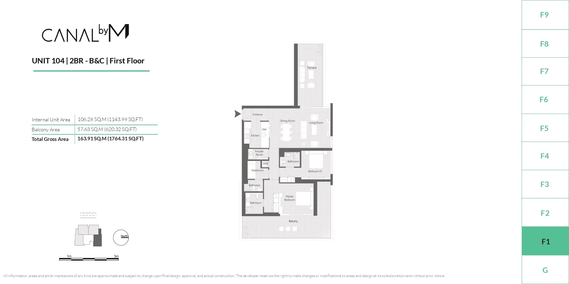 Type D floor plan