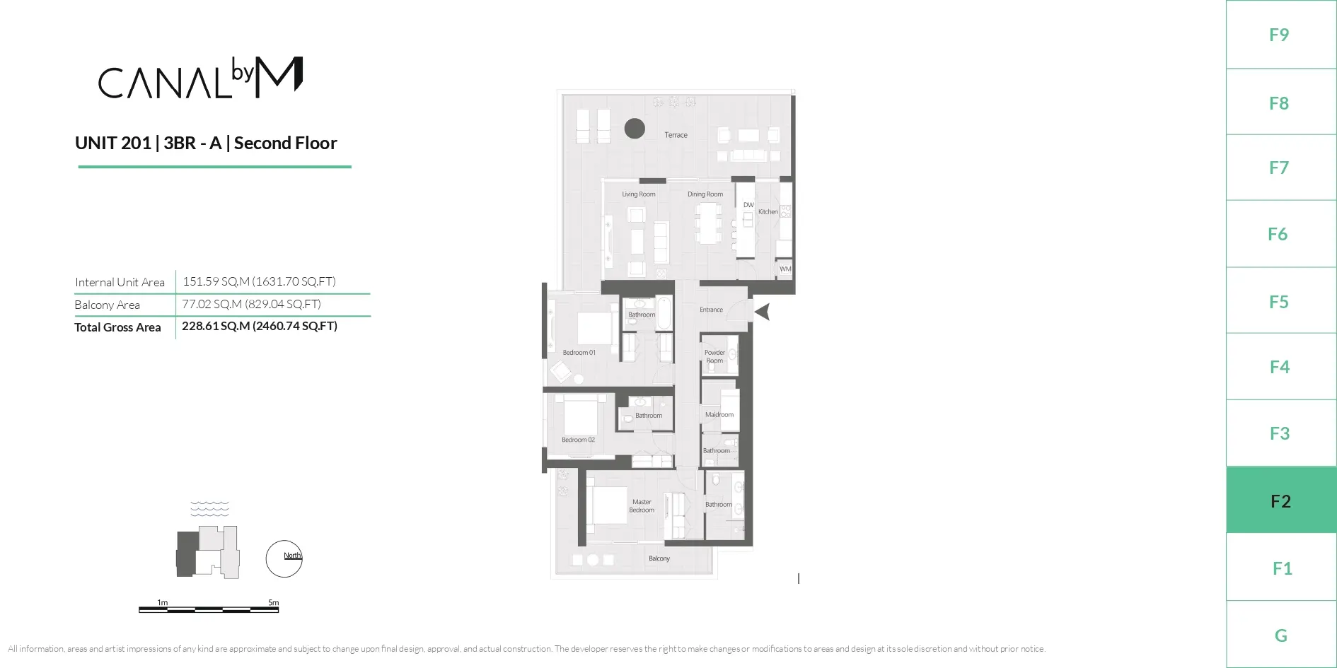 Type A floor plan