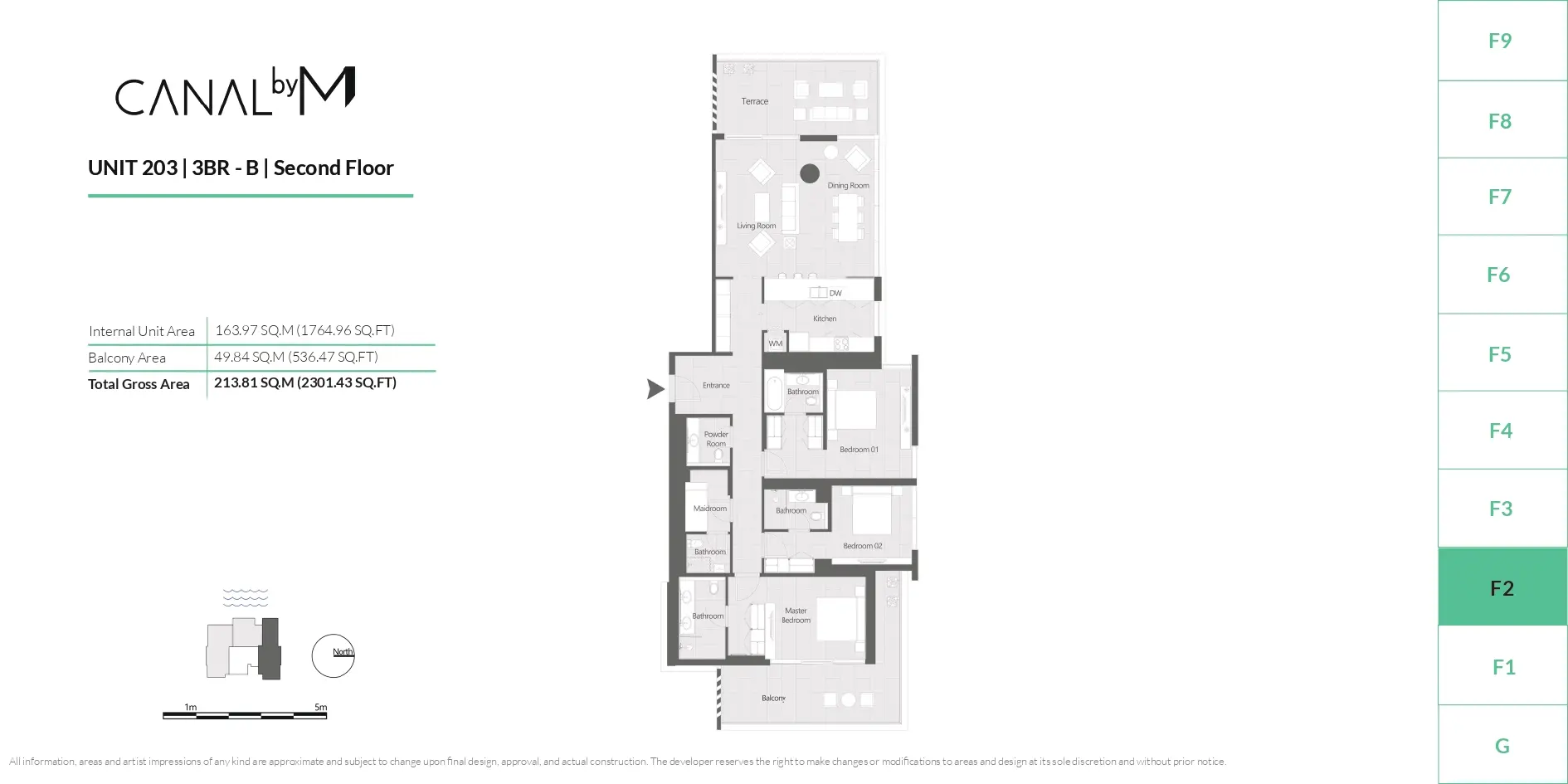 Type B floor plan