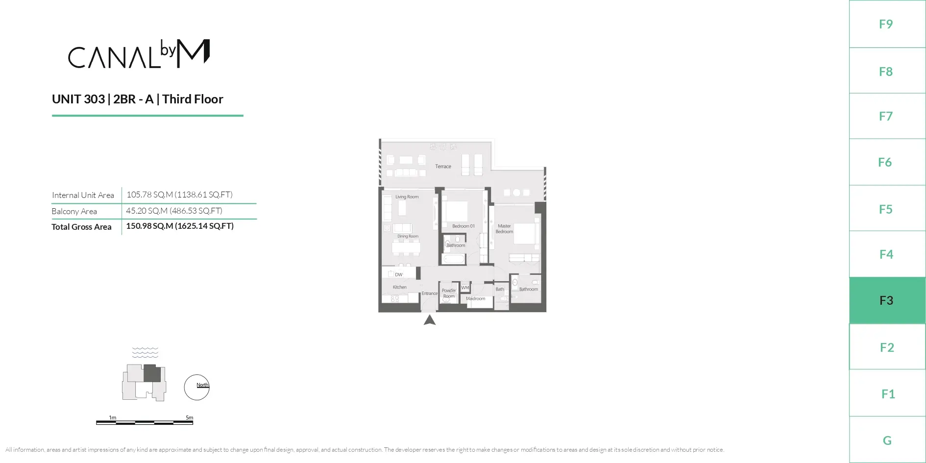 Type H floor plan