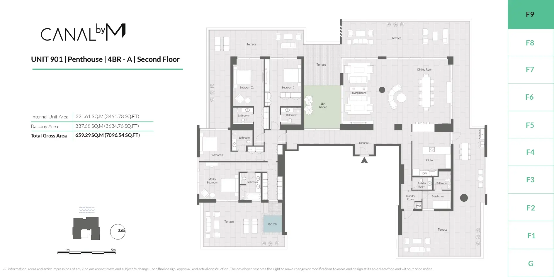 Type A floor plan