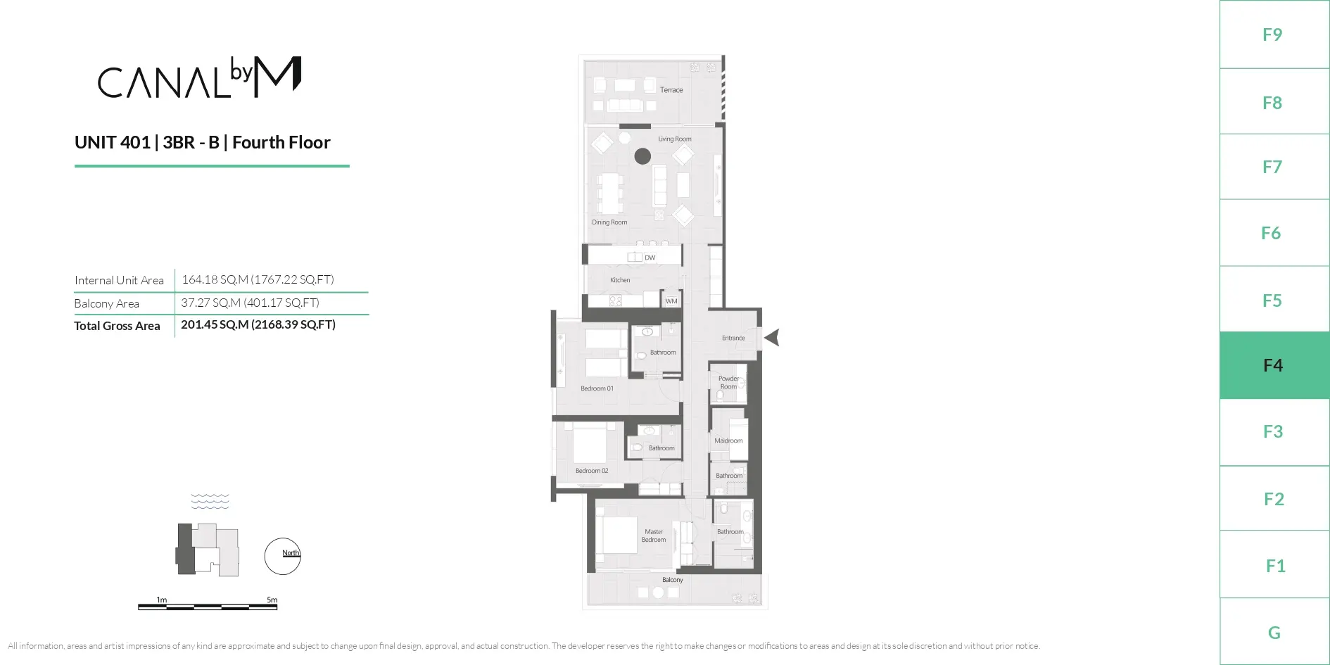 Type C floor plan
