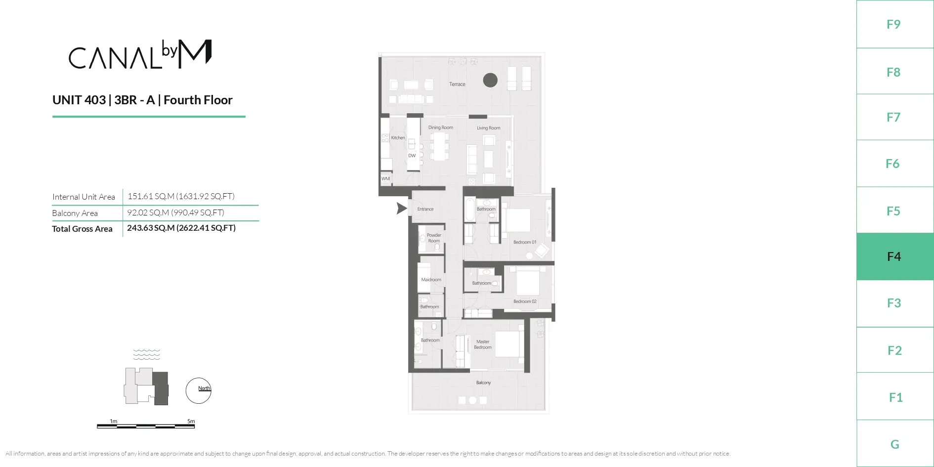Type D floor plan