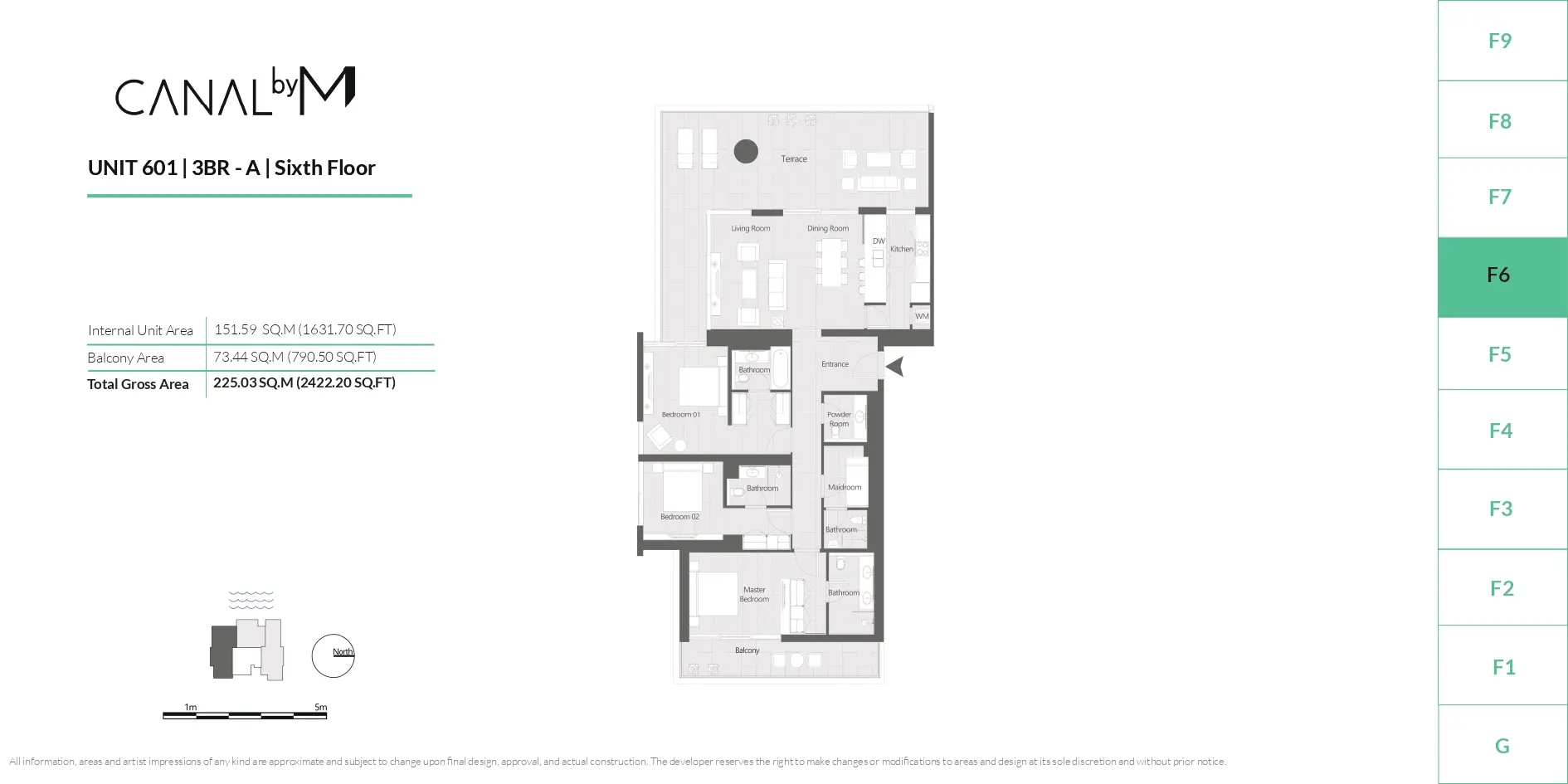 Type E floor plan