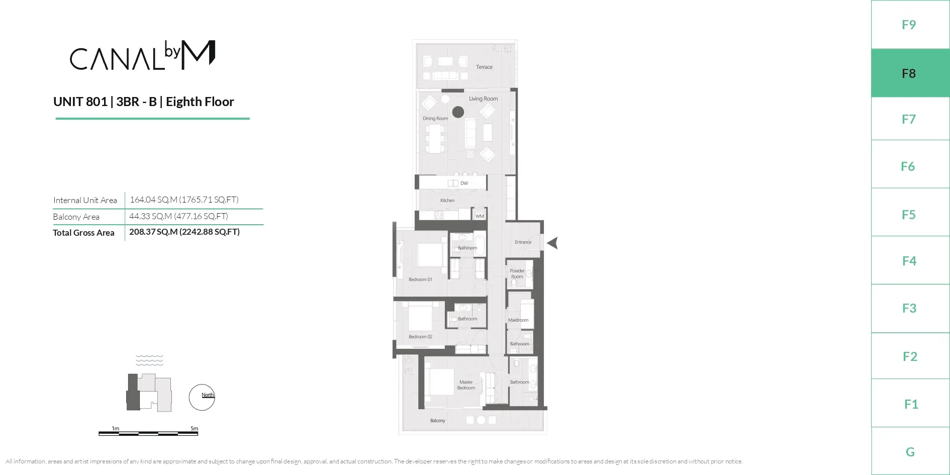Type G floor plan