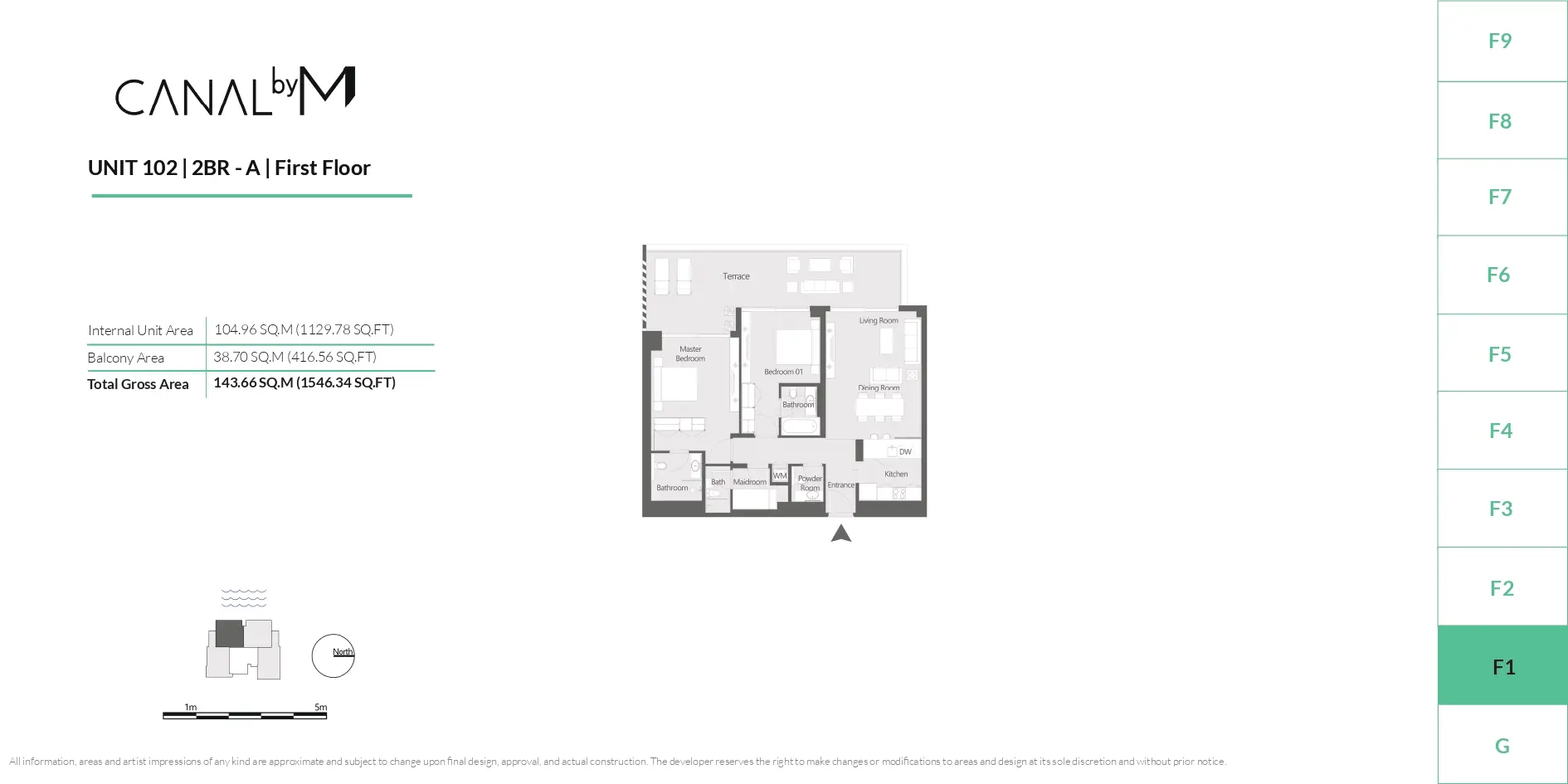 Type B floor plan