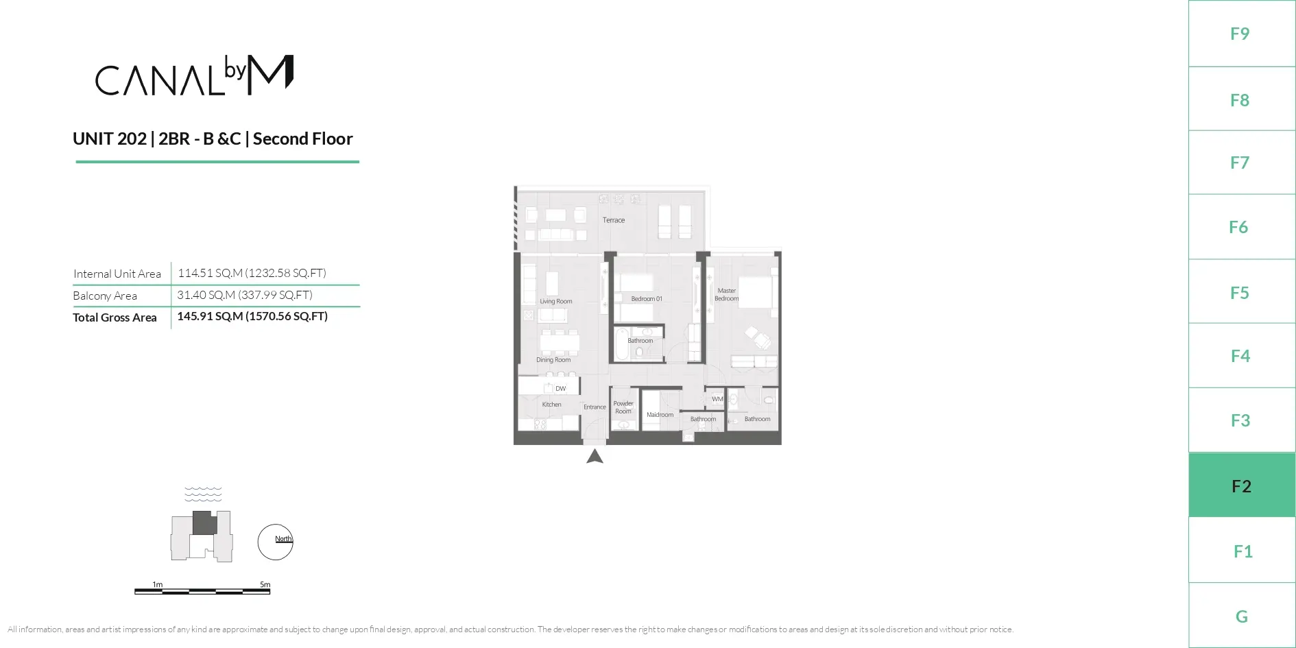 Type E floor plan