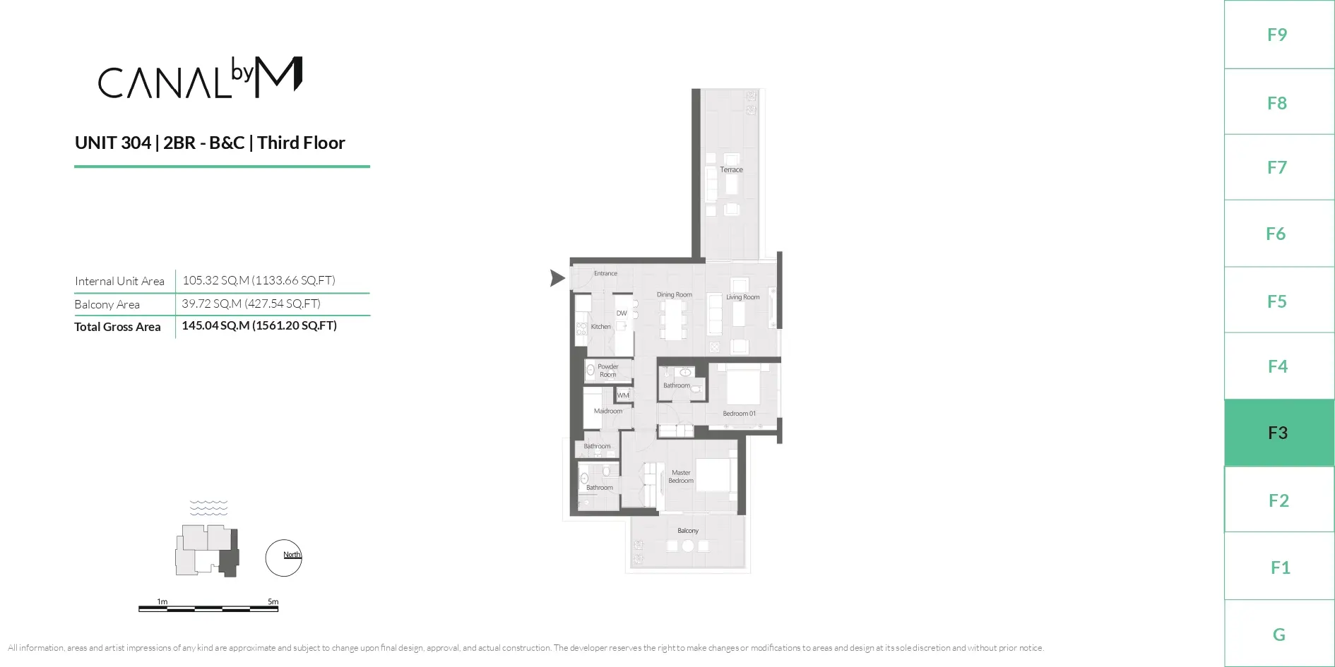 Type I floor plan
