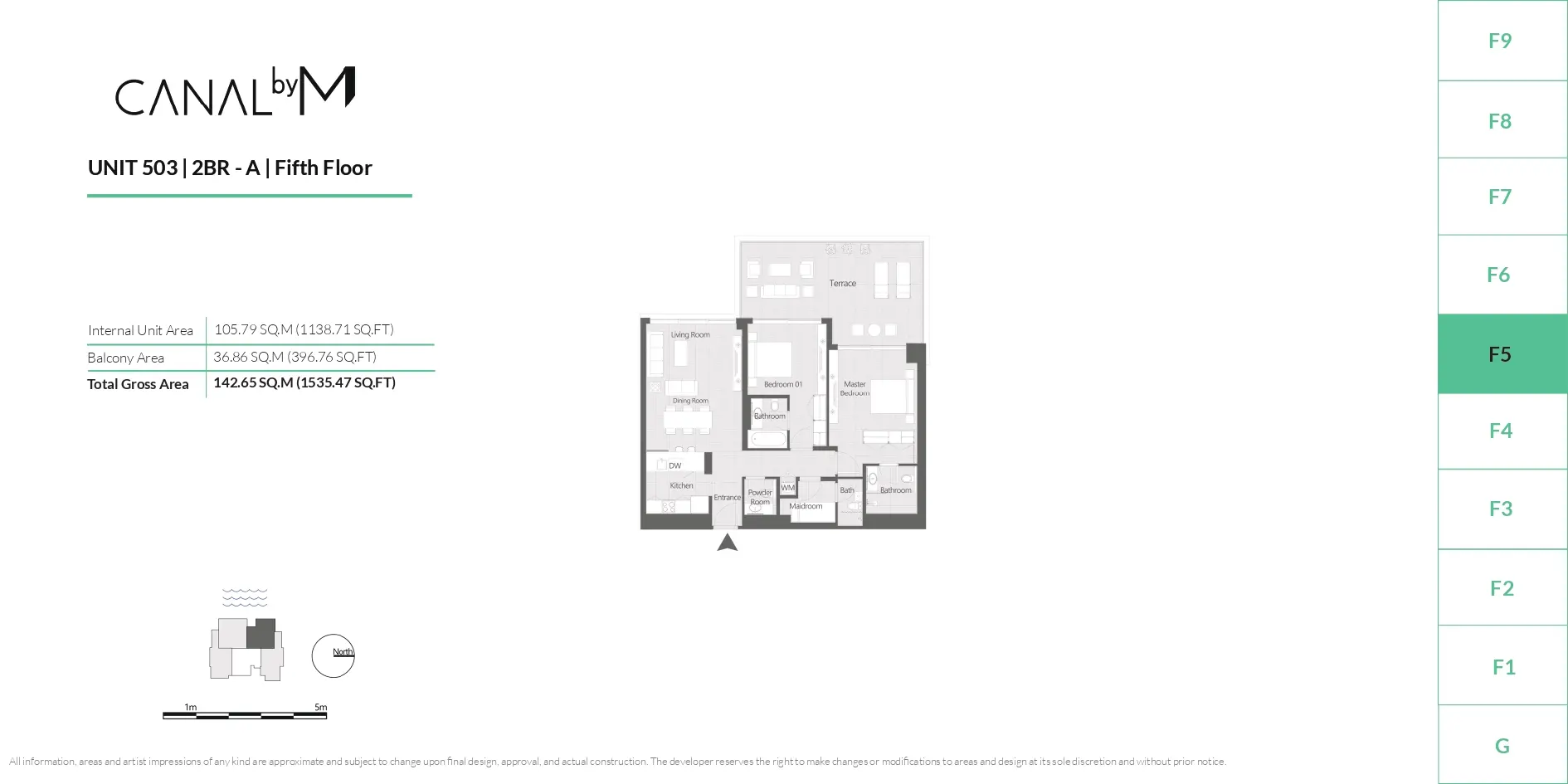 Type M floor plan