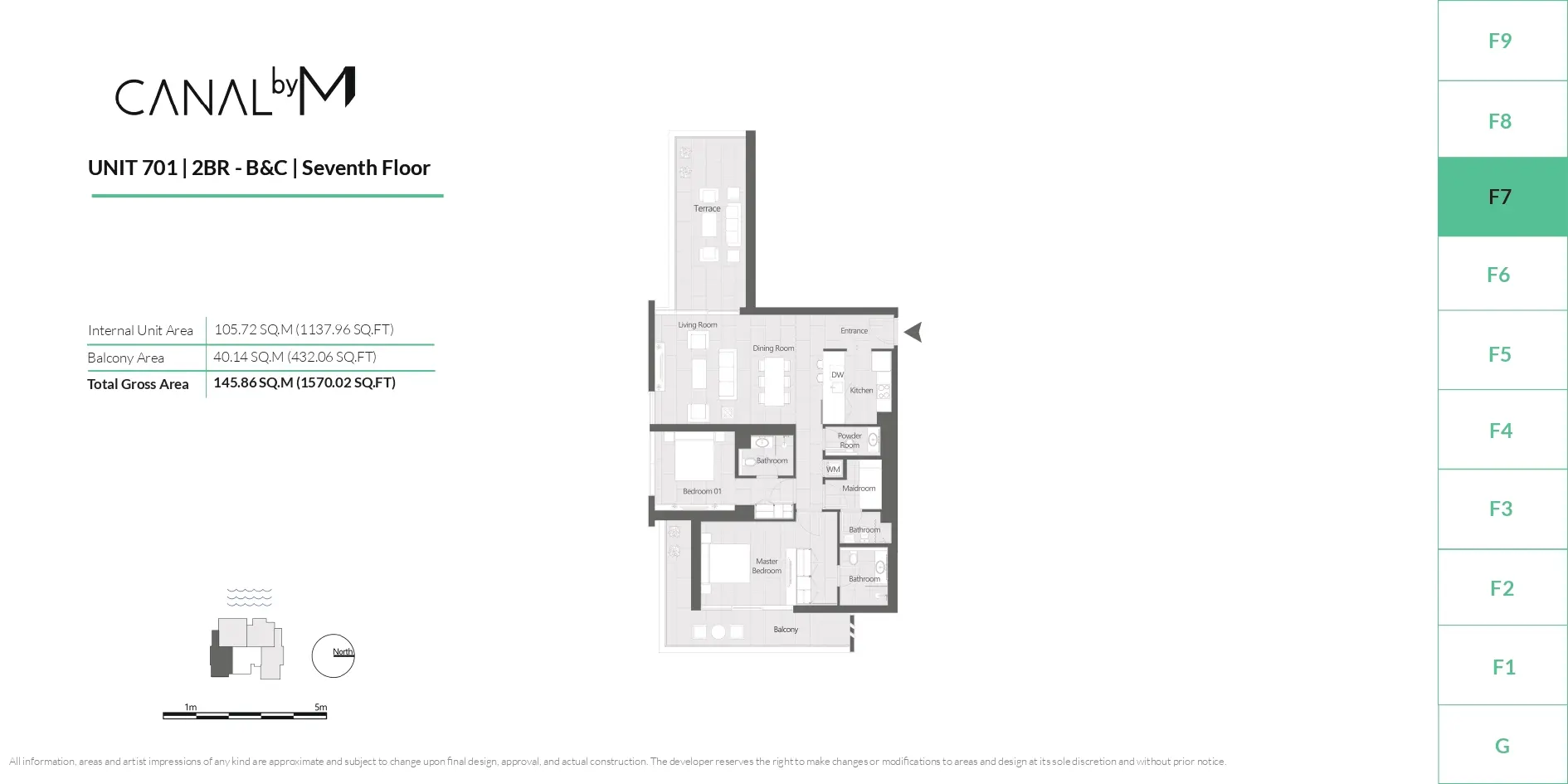 Type P floor plan