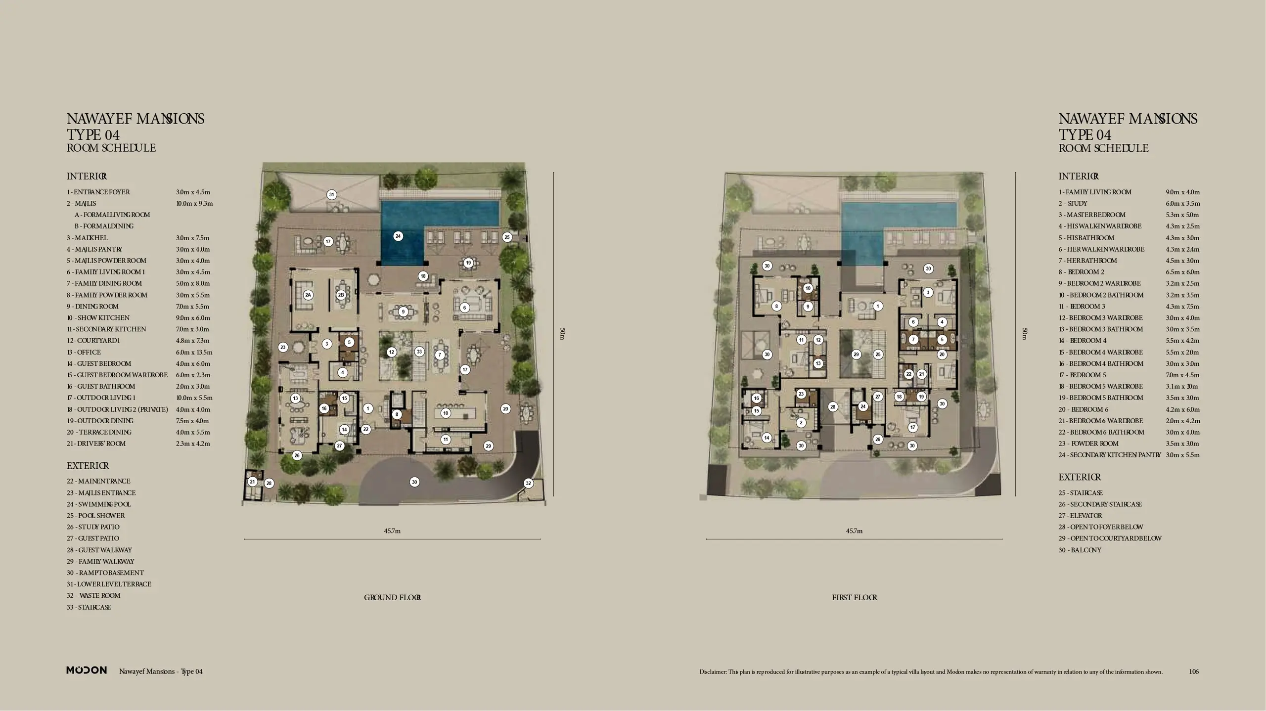 Ground Floor – Contemporary Living Level floor plan