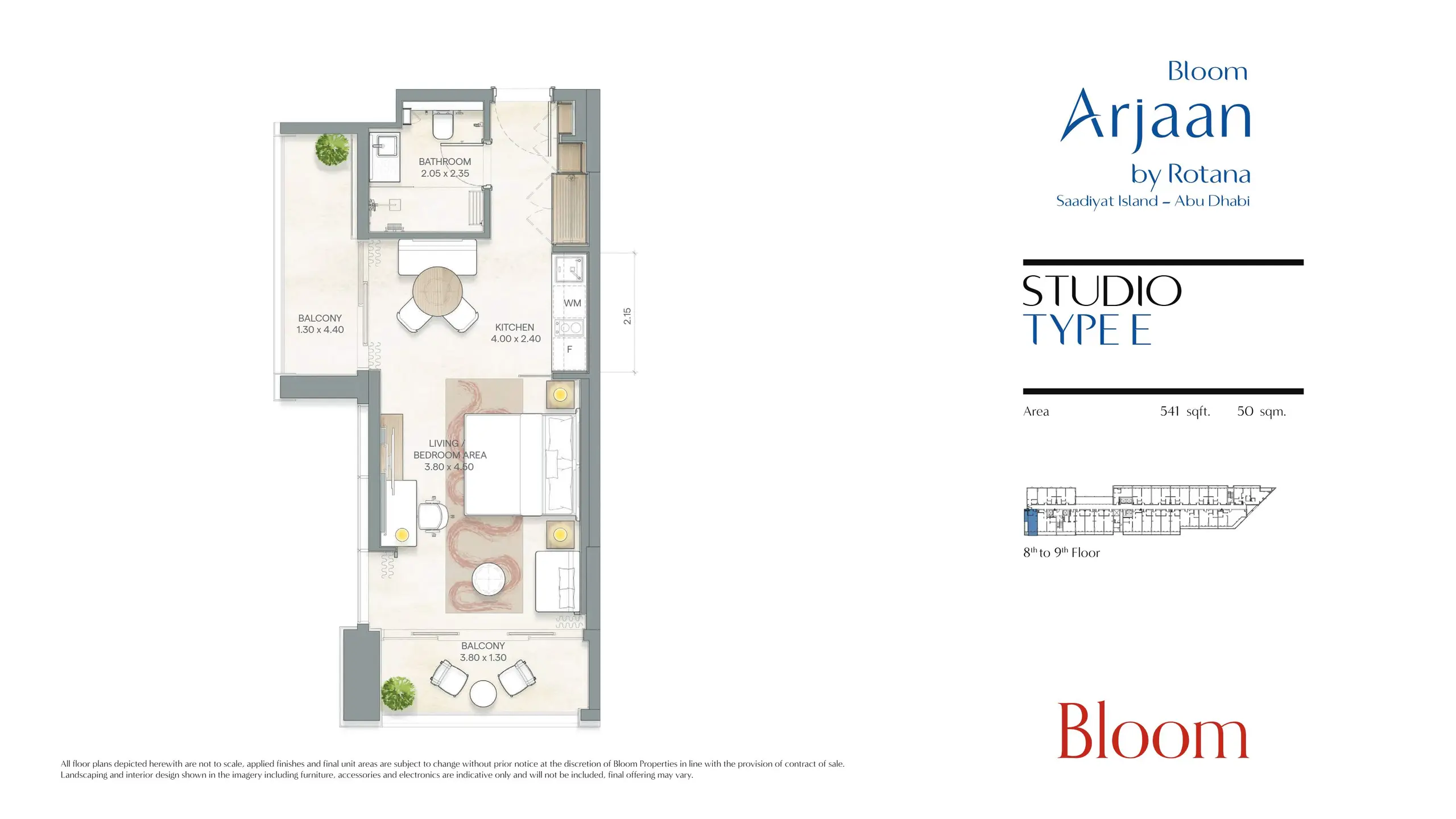 Type E floor plan