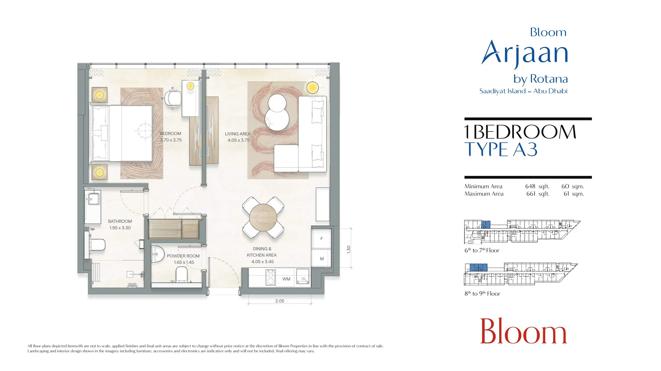 Type A3 floor plan