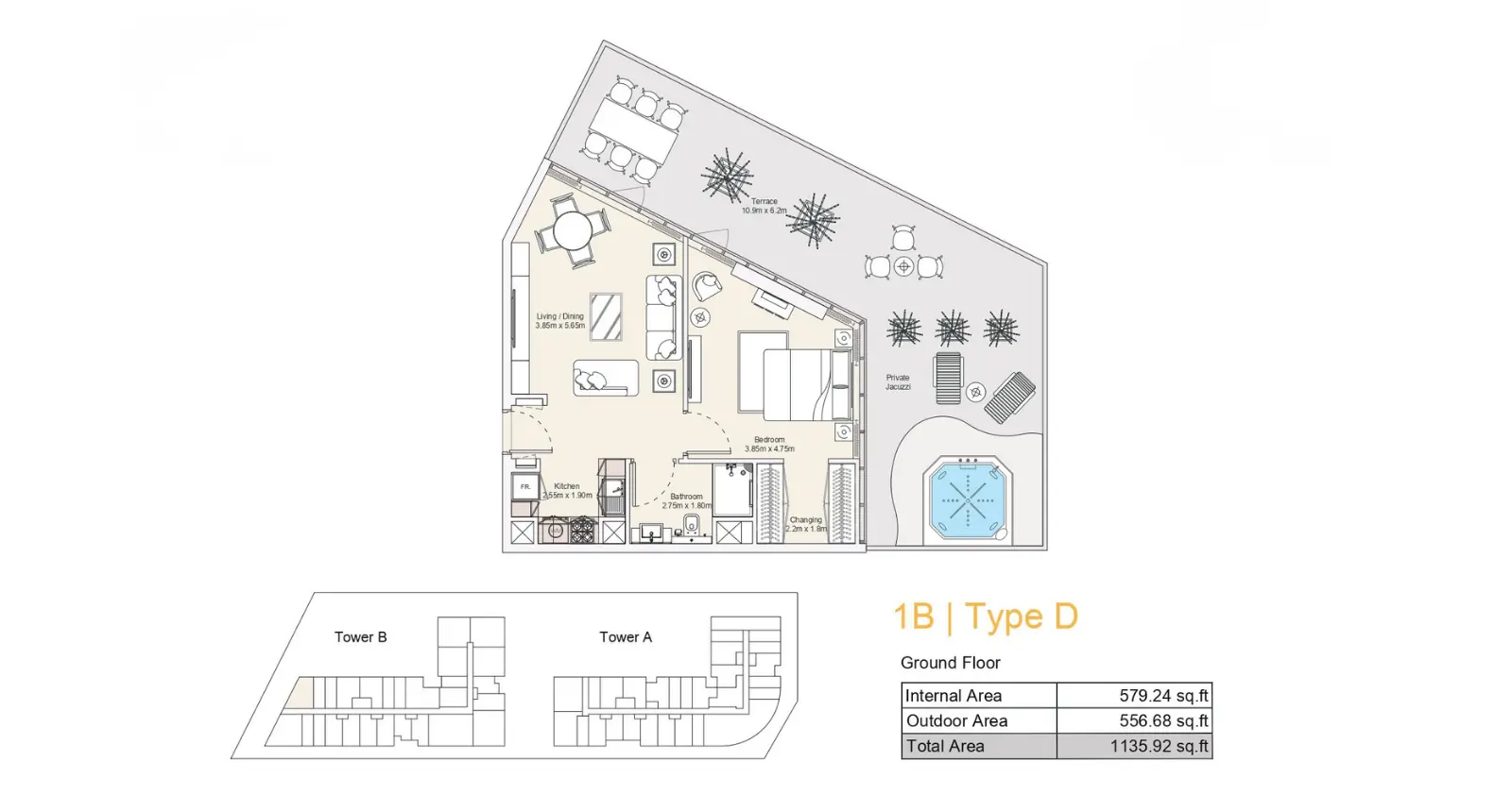 Type D floor plan
