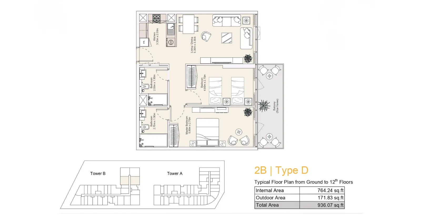 Type D floor plan