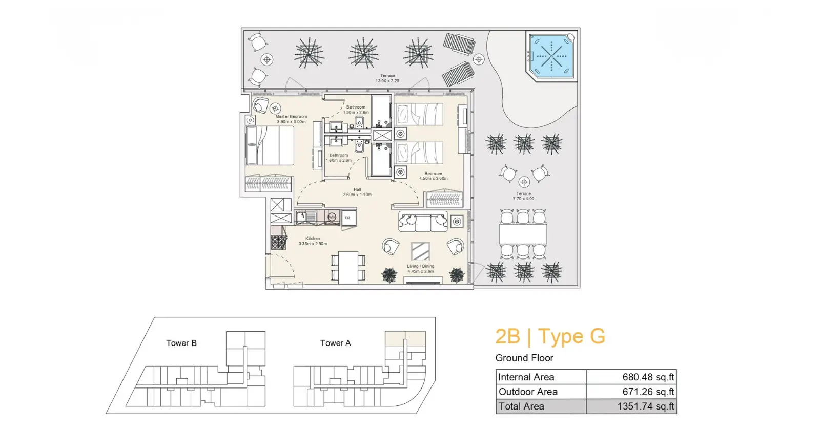 Type G floor plan
