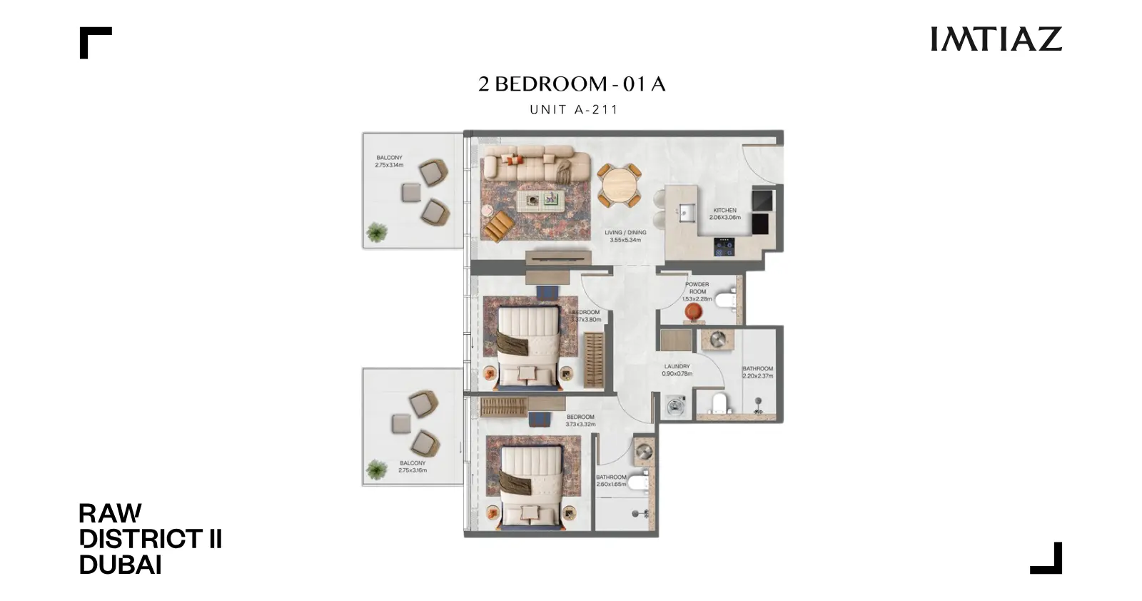 Type 03 B floor plan