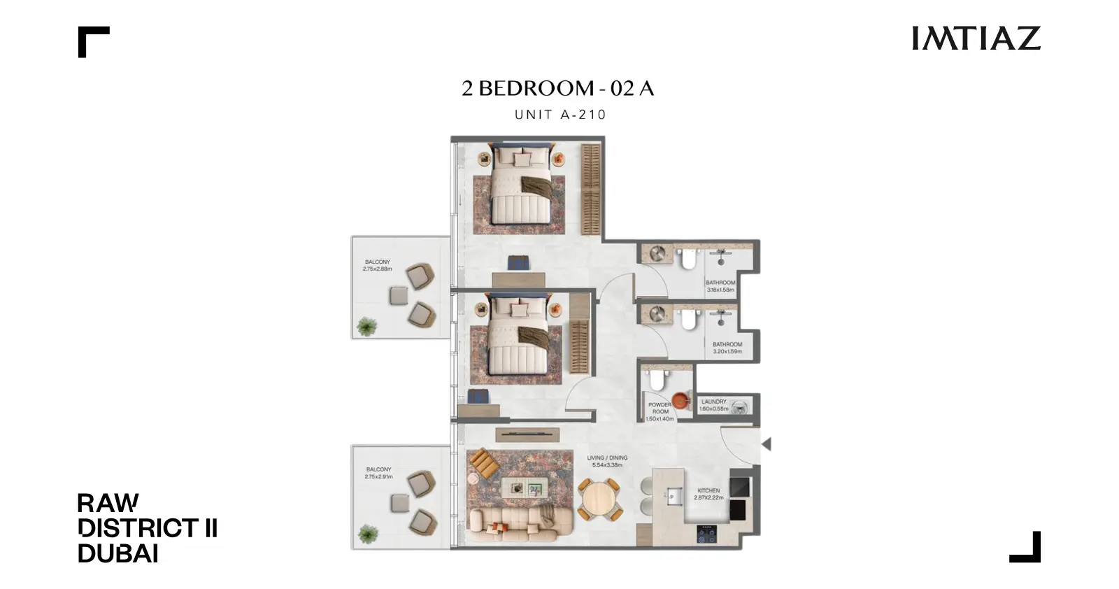 Type 02 A floor plan
