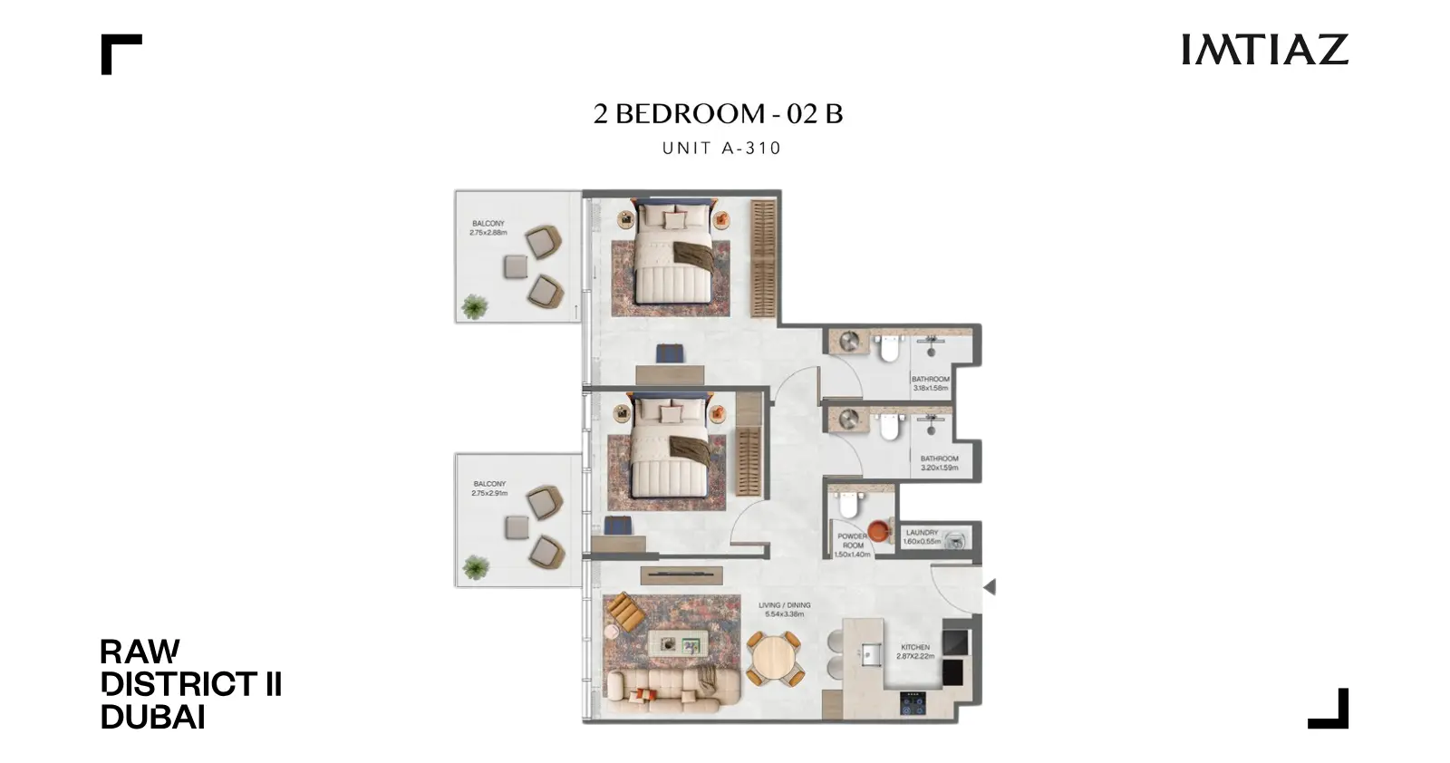 Type 02 B floor plan