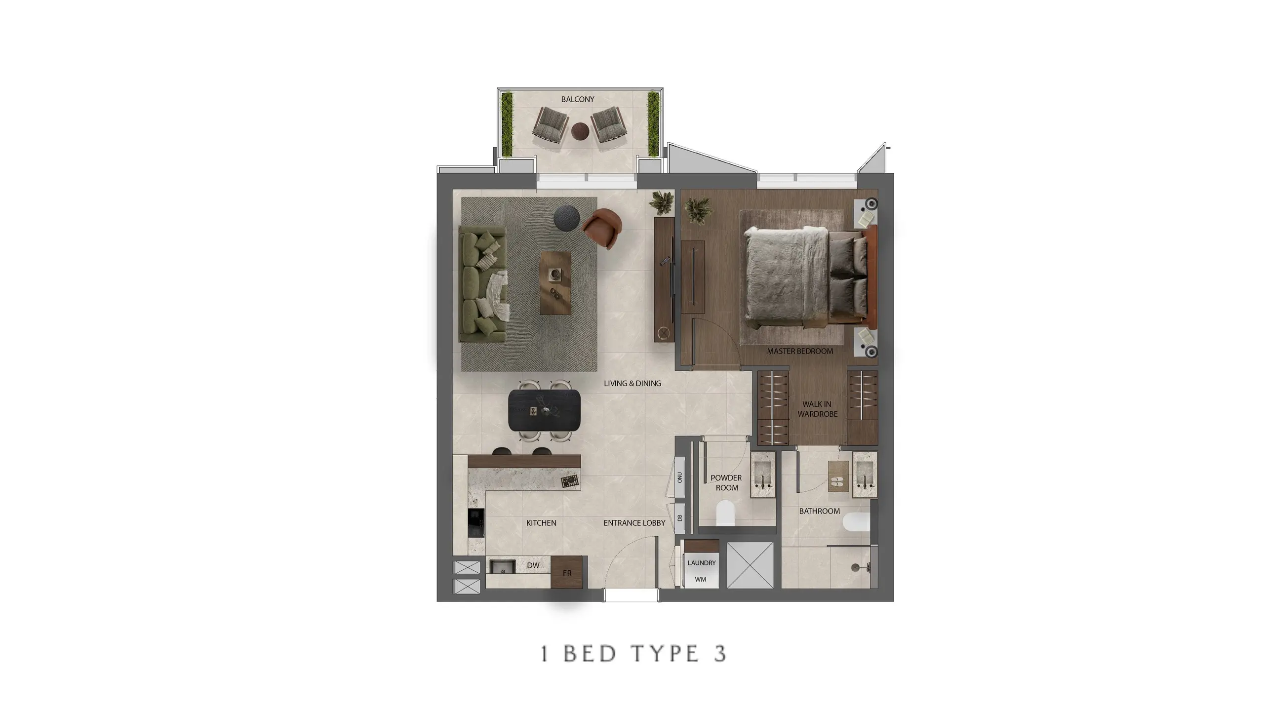 Type 3 floor plan